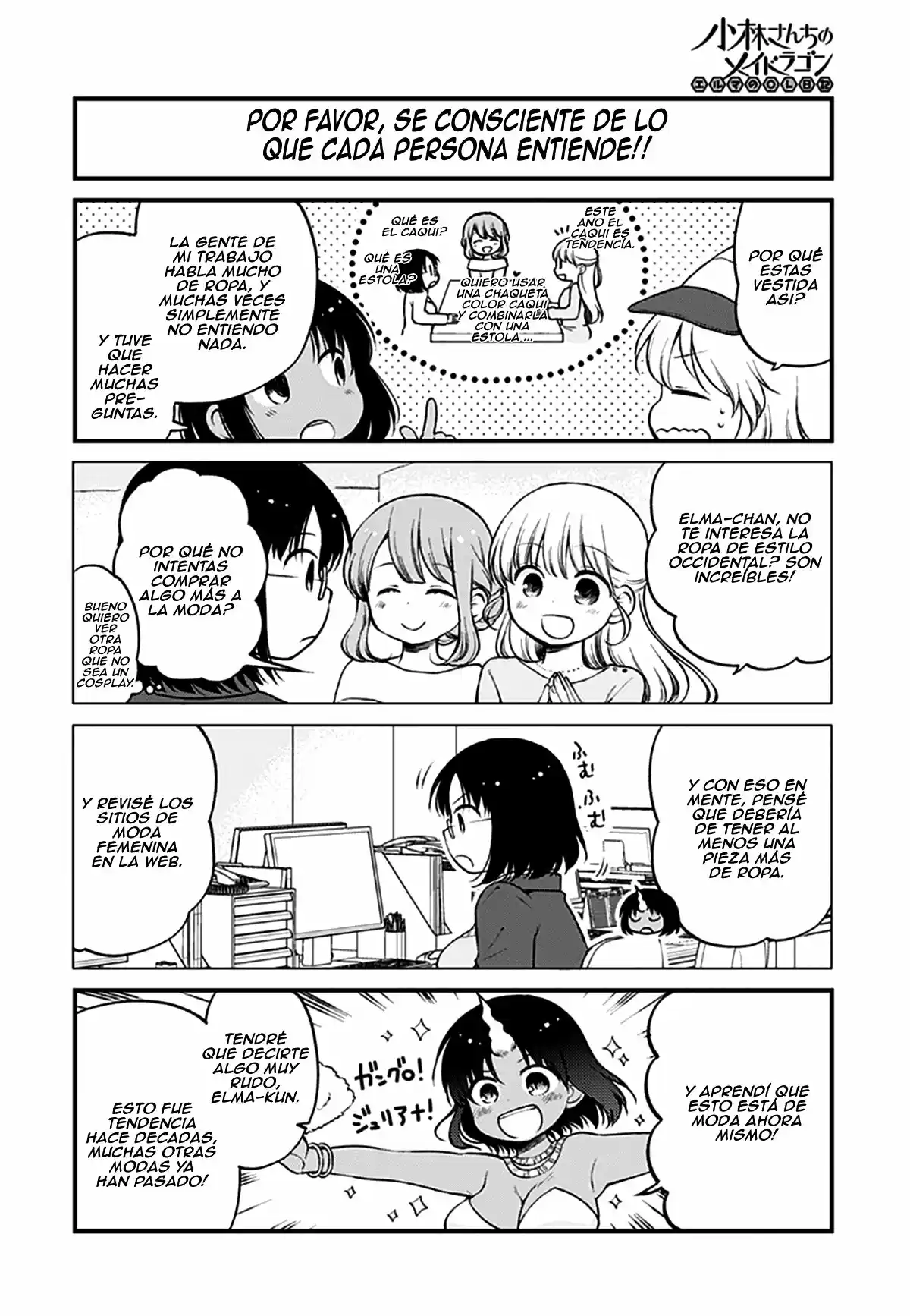 Kobayashi-san Chi No Maid Dragon: Kanna No Nichijou - Capítulo 8 - Página 3 - LectorTMOo