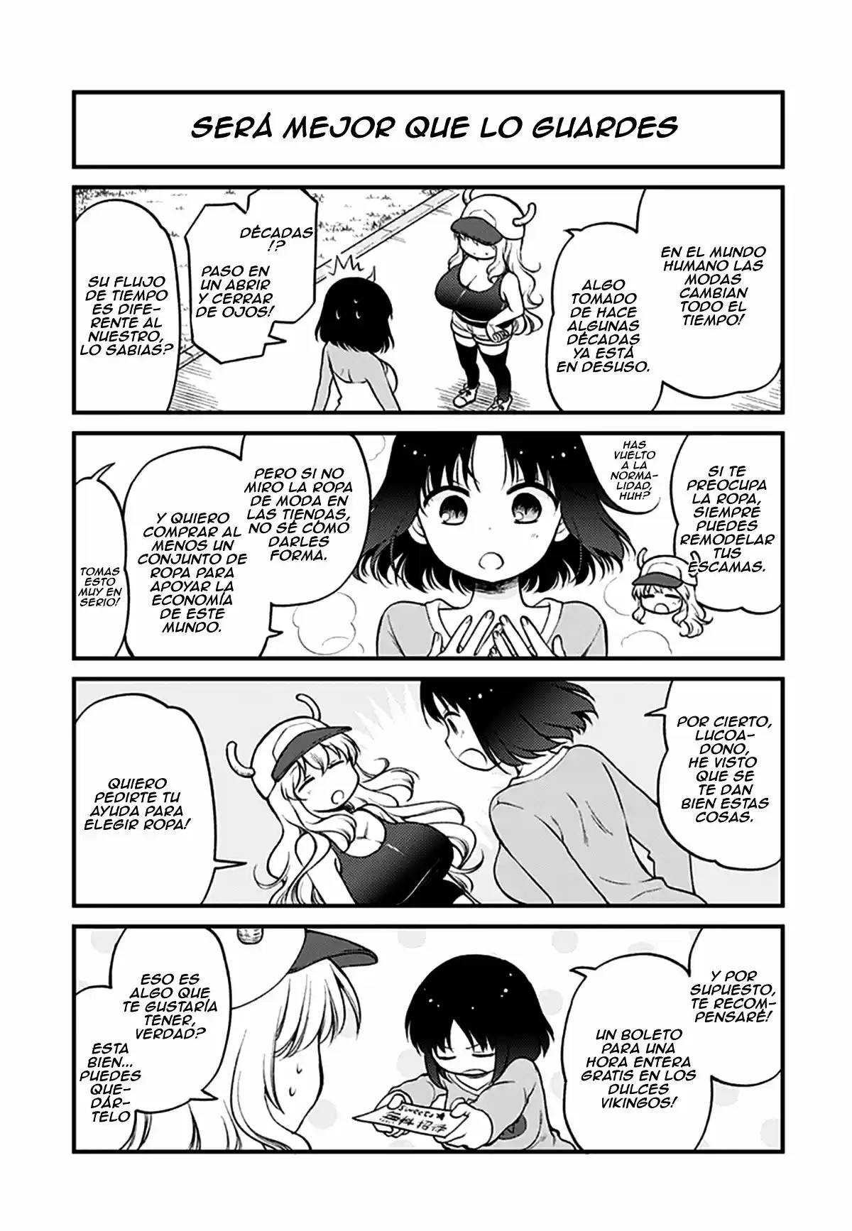 Kobayashi-san Chi No Maid Dragon: Kanna No Nichijou - Capítulo 8 - Página 4 - LectorTMOo