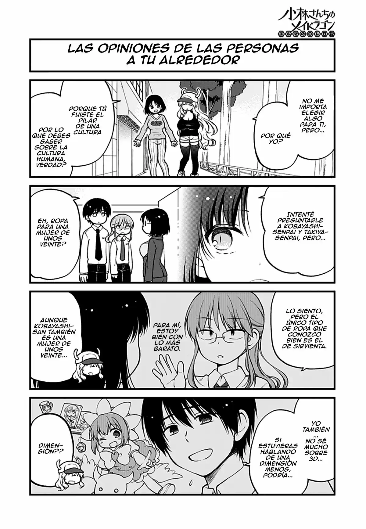 Kobayashi-san Chi No Maid Dragon: Kanna No Nichijou - Capítulo 8 - Página 5 - LectorTMOo