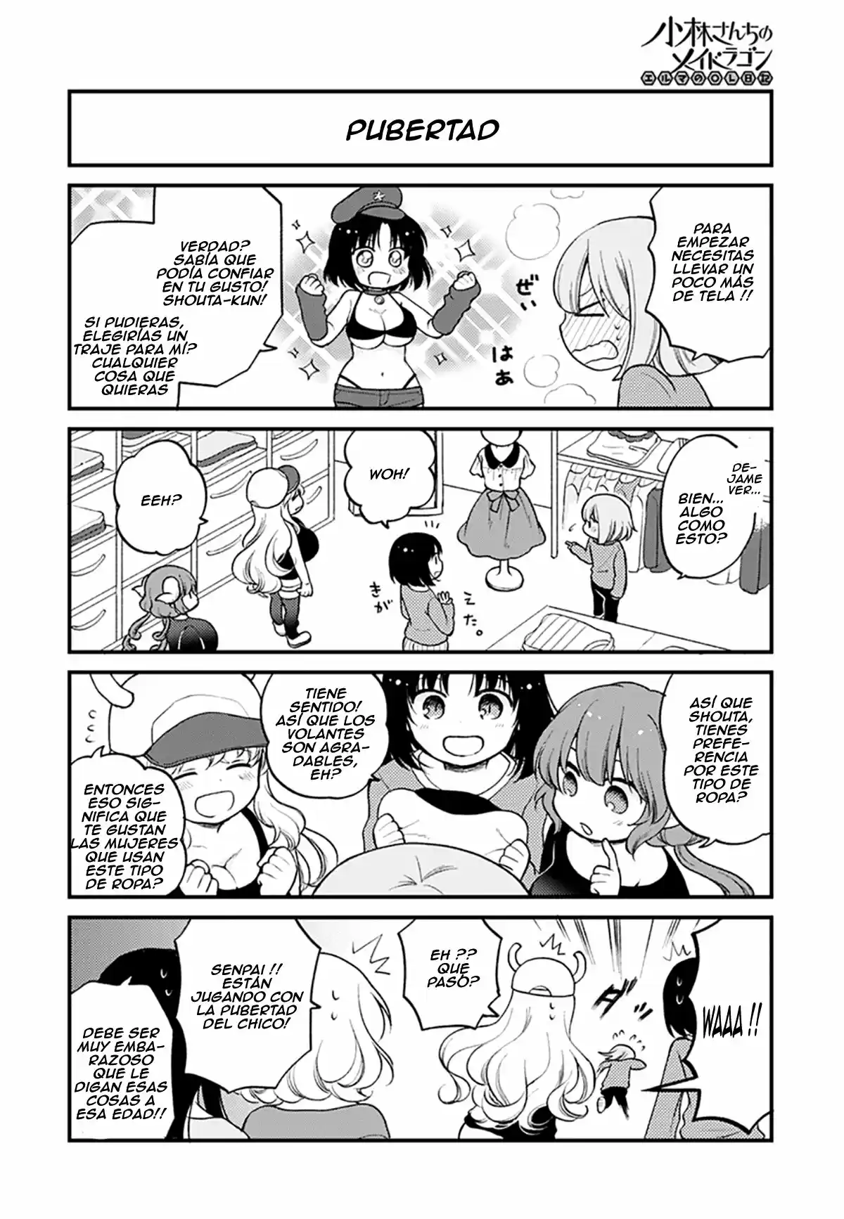 Kobayashi-san Chi No Maid Dragon: Kanna No Nichijou - Capítulo 8 - Página 11 - LectorTMOo