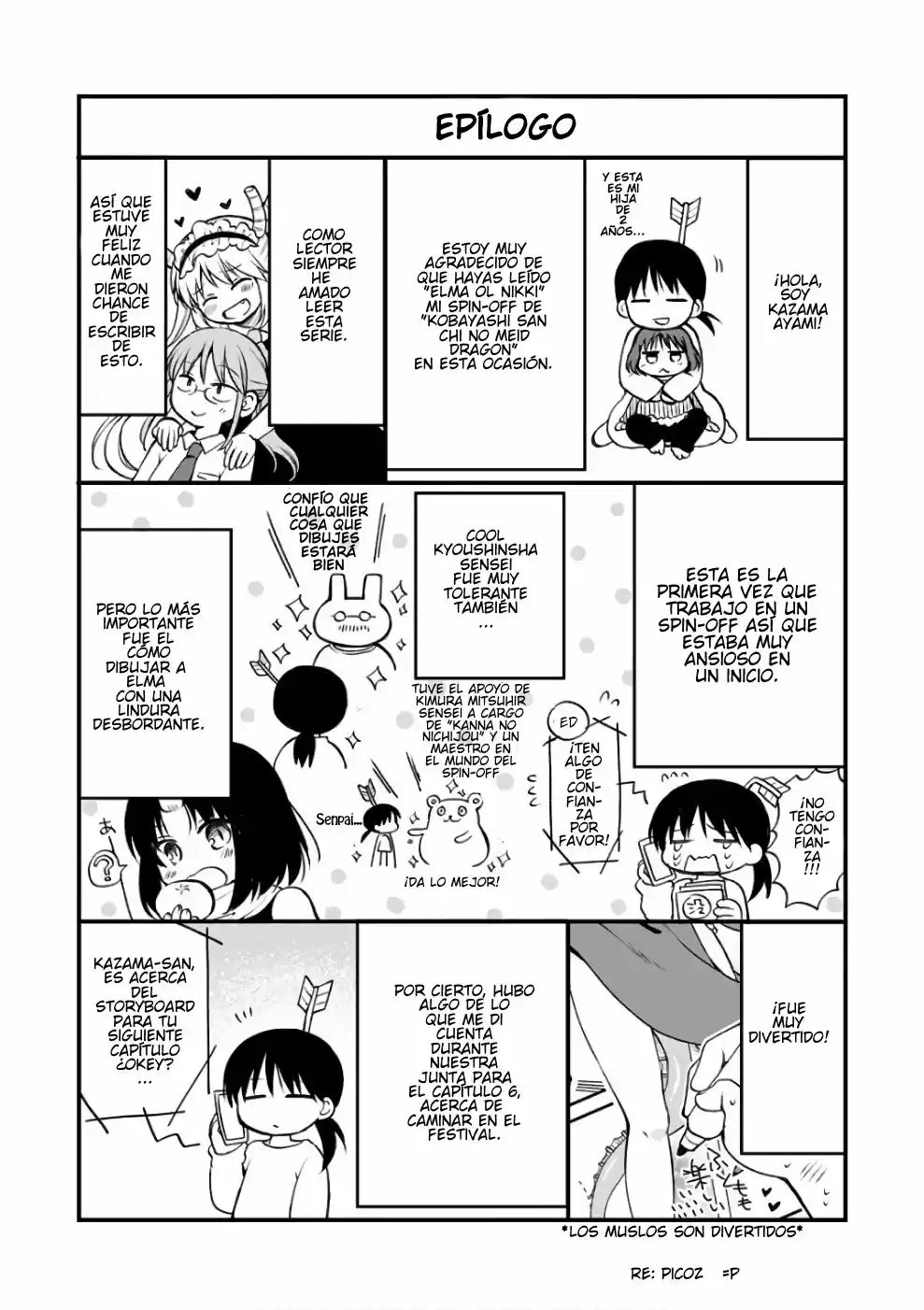 Kobayashi-san Chi No Maid Dragon: Kanna No Nichijou - Capítulo 9.50 - Página 1 - LectorTMOo