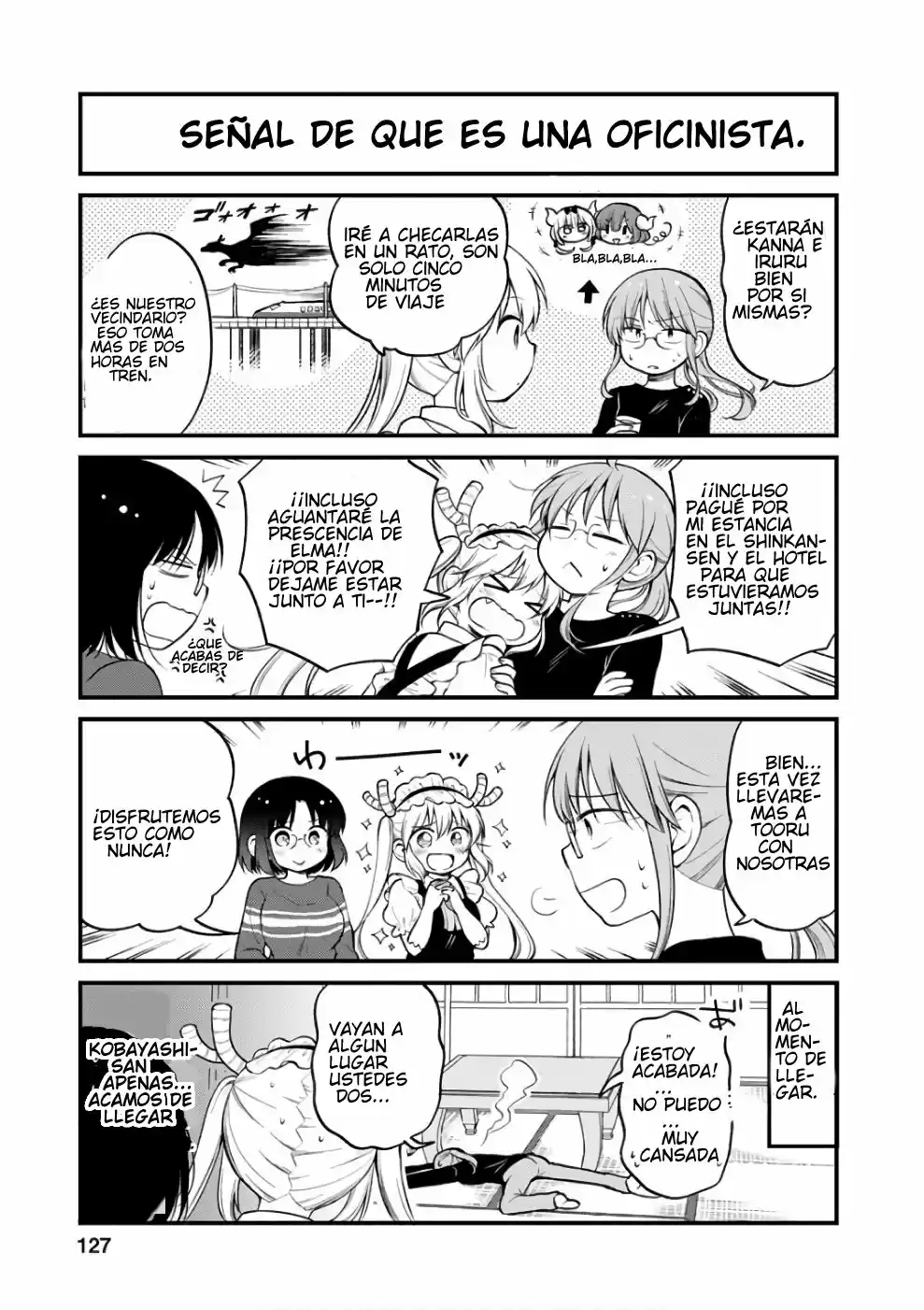 Kobayashi-san Chi No Maid Dragon: Kanna No Nichijou - Capítulo 9 - Página 3 - LectorTMOo