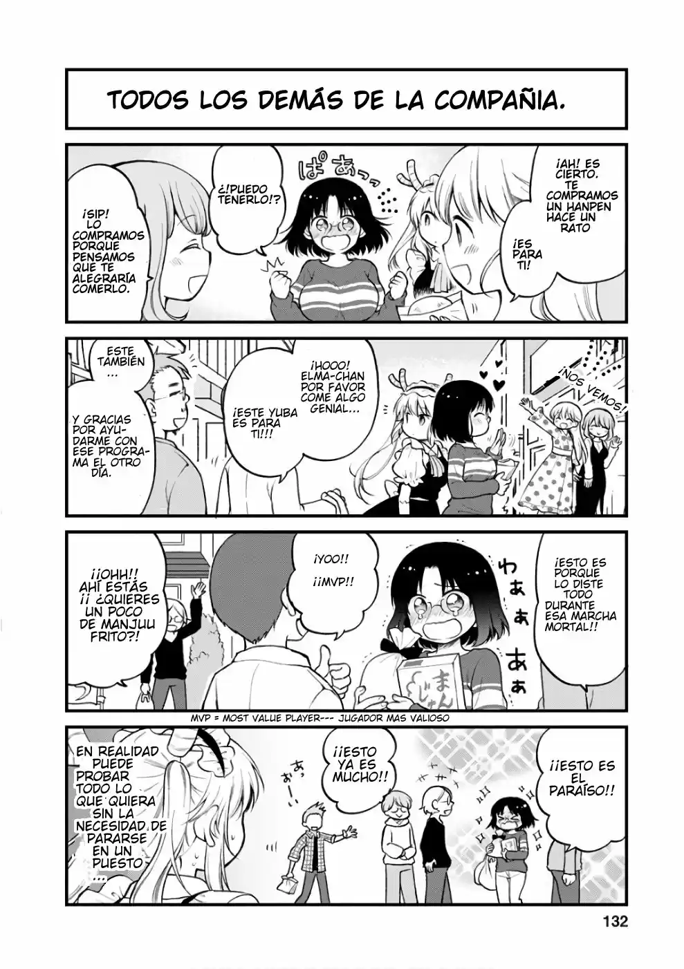 Kobayashi-san Chi No Maid Dragon: Kanna No Nichijou - Capítulo 9 - Página 8 - LectorTMOo