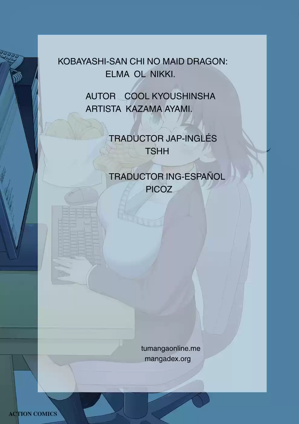 Kobayashi-san Chi No Maid Dragon: Kanna No Nichijou - Capítulo 9 - Página 15 - LectorTMOo