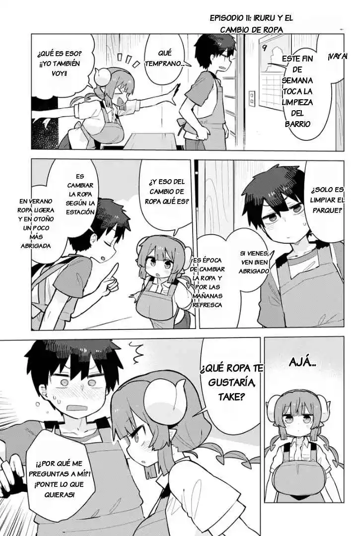 Kobayashi-san Chi No Maid Dragon: Iruru Wa Koi Toka Wakarimasen! - Capítulo 11 - Página 1 - LectorTMOo