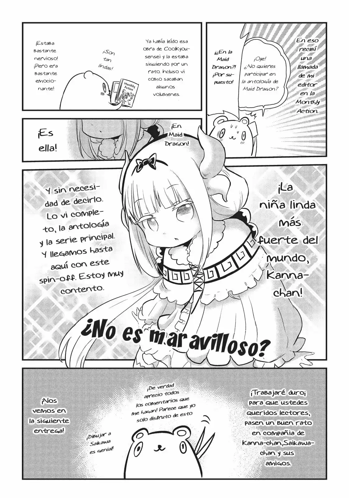 Kobayashi-san Chi No Maid Dragon: Kanna No Nichijou - Capítulo 10.50 - Página 2 - LectorTMOo