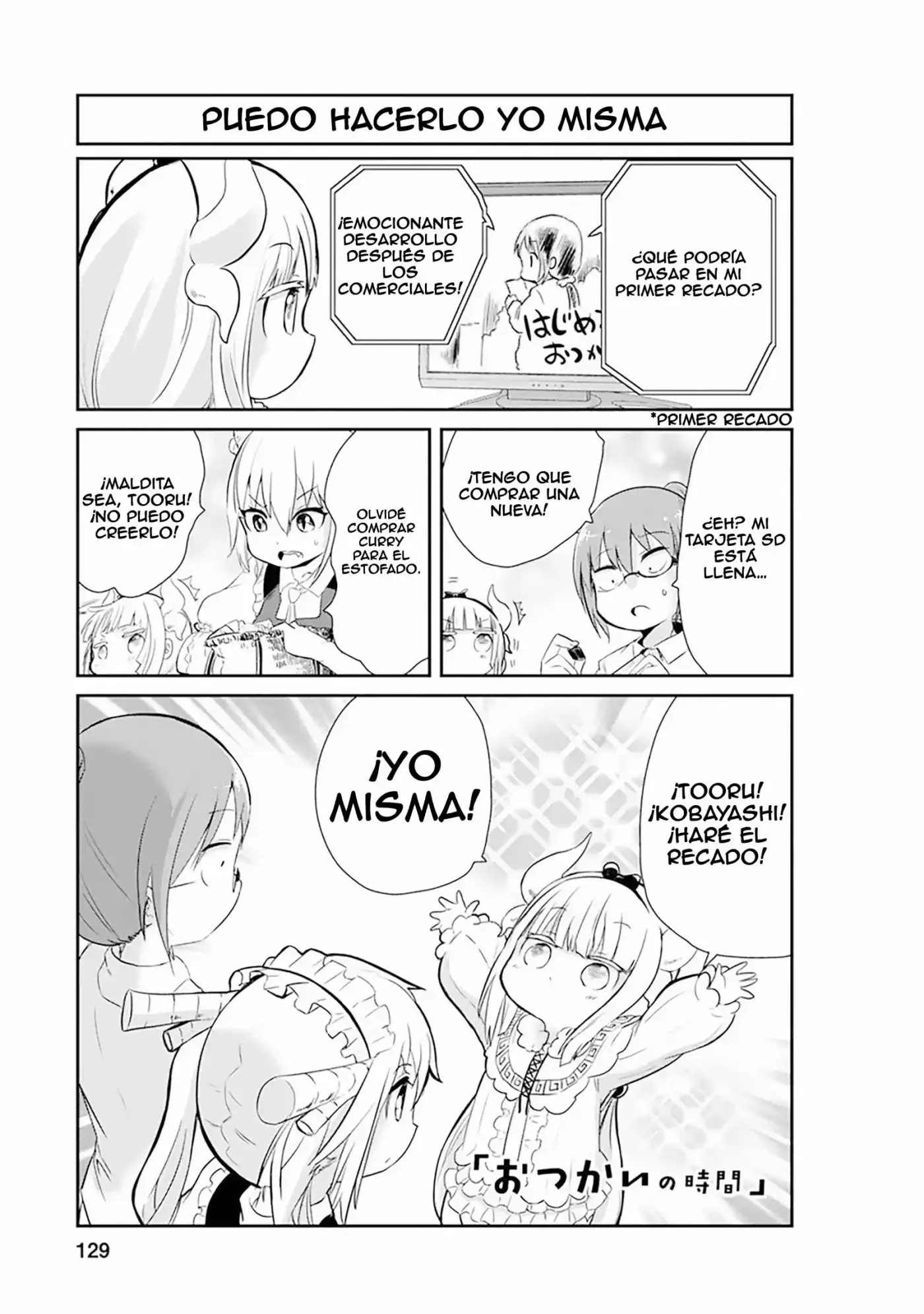 Kobayashi-san Chi No Maid Dragon: Kanna No Nichijou - Capítulo 10 - Página 1 - LectorTMOo