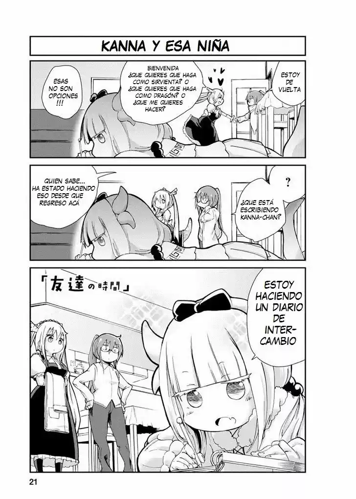 Kobayashi-san Chi No Maid Dragon: Kanna No Nichijou - Capítulo 2 - Página 1 - LectorTMOo