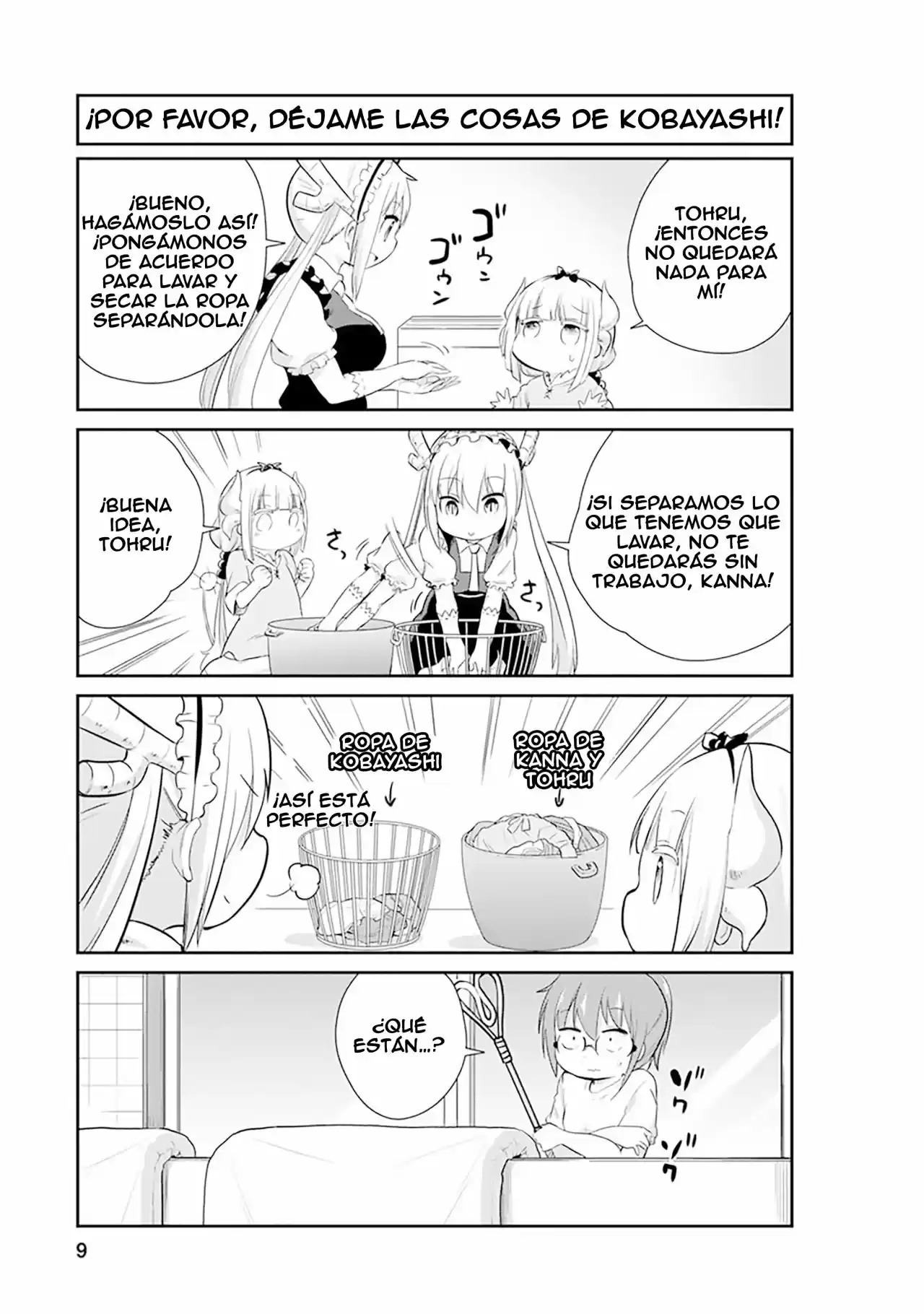 Kobayashi-san Chi No Maid Dragon: Kanna No Nichijou - Capítulo 21 - Página 9 - LectorTMOo