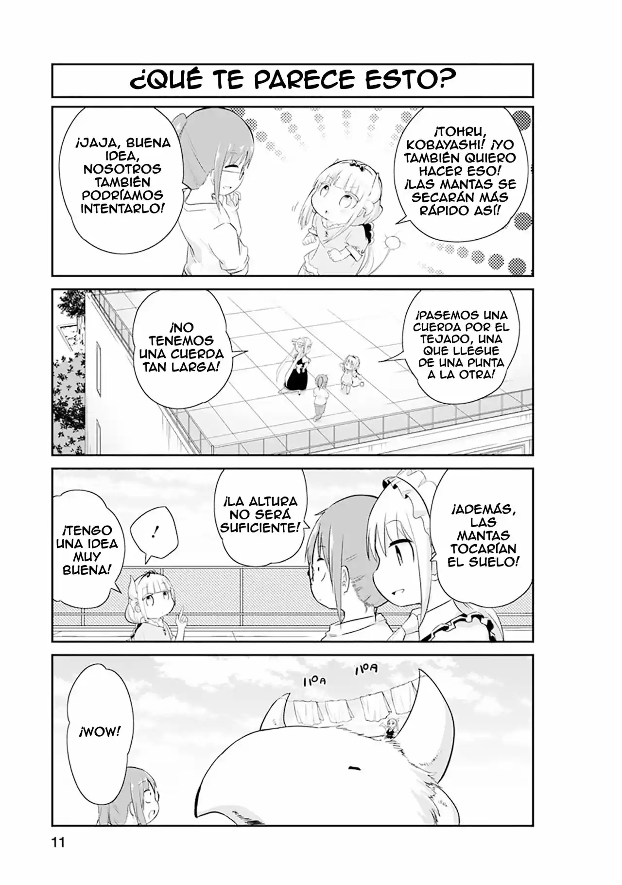 Kobayashi-san Chi No Maid Dragon: Kanna No Nichijou - Capítulo 21 - Página 11 - LectorTMOo