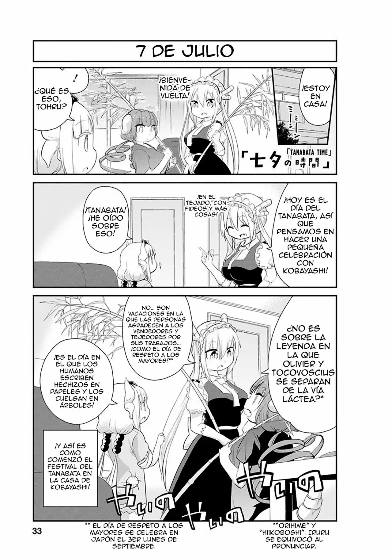 Kobayashi-san Chi No Maid Dragon: Kanna No Nichijou - Capítulo 23 - Página 1 - LectorTMOo