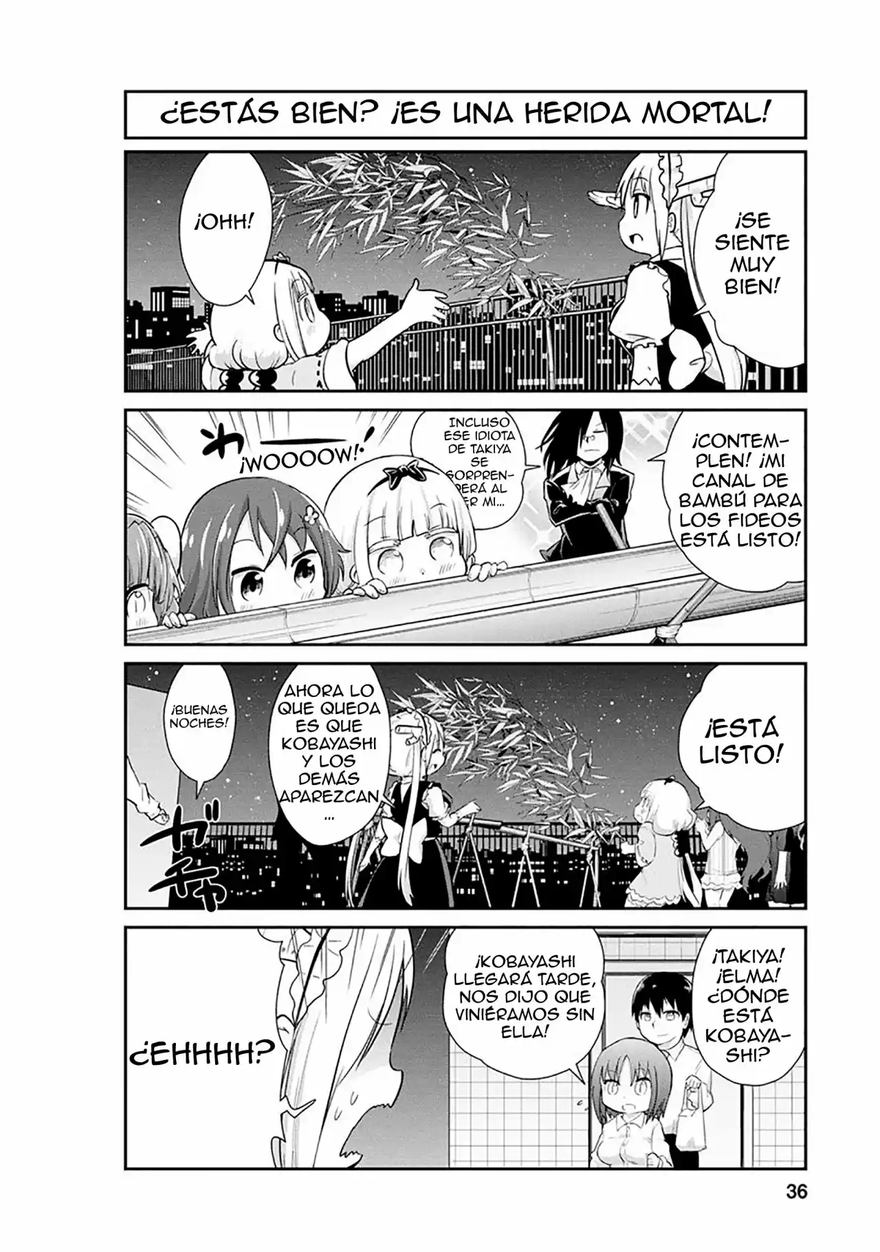 Kobayashi-san Chi No Maid Dragon: Kanna No Nichijou - Capítulo 23 - Página 4 - LectorTMOo