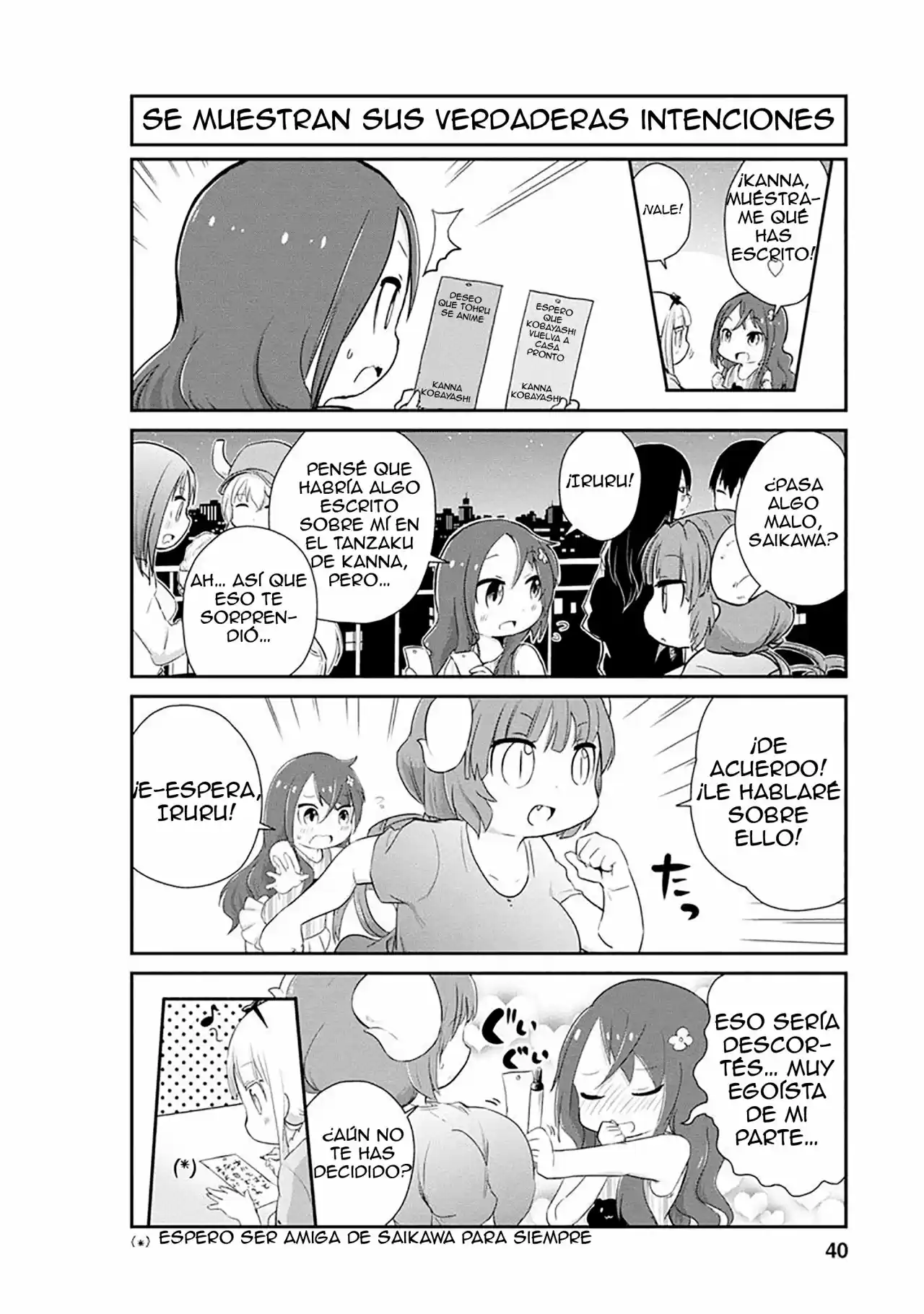 Kobayashi-san Chi No Maid Dragon: Kanna No Nichijou - Capítulo 23 - Página 8 - LectorTMOo