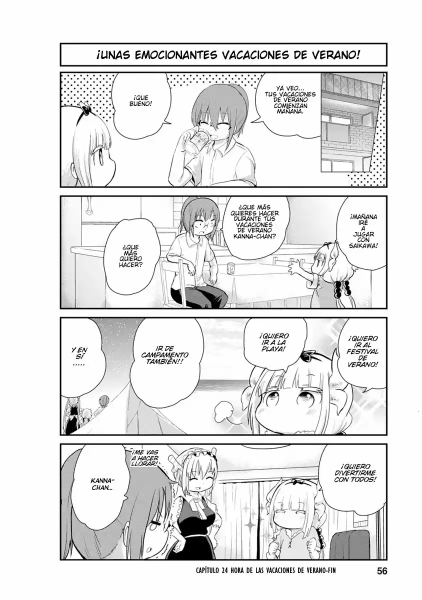 Kobayashi-san Chi No Maid Dragon: Kanna No Nichijou - Capítulo 24 - Página 12 - LectorTMOo