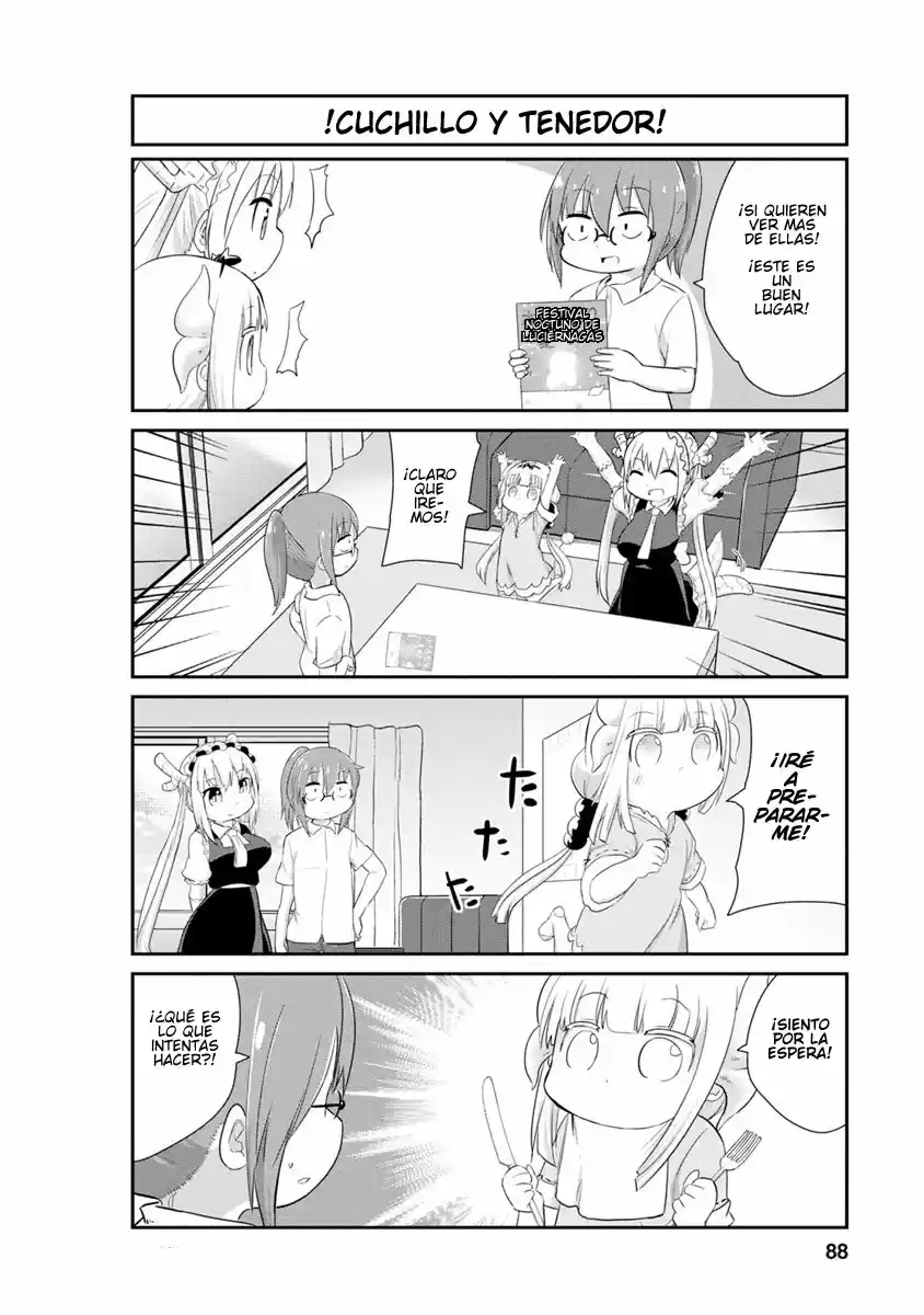 Kobayashi-san Chi No Maid Dragon: Kanna No Nichijou - Capítulo 27 - Página 4 - LectorTMOo