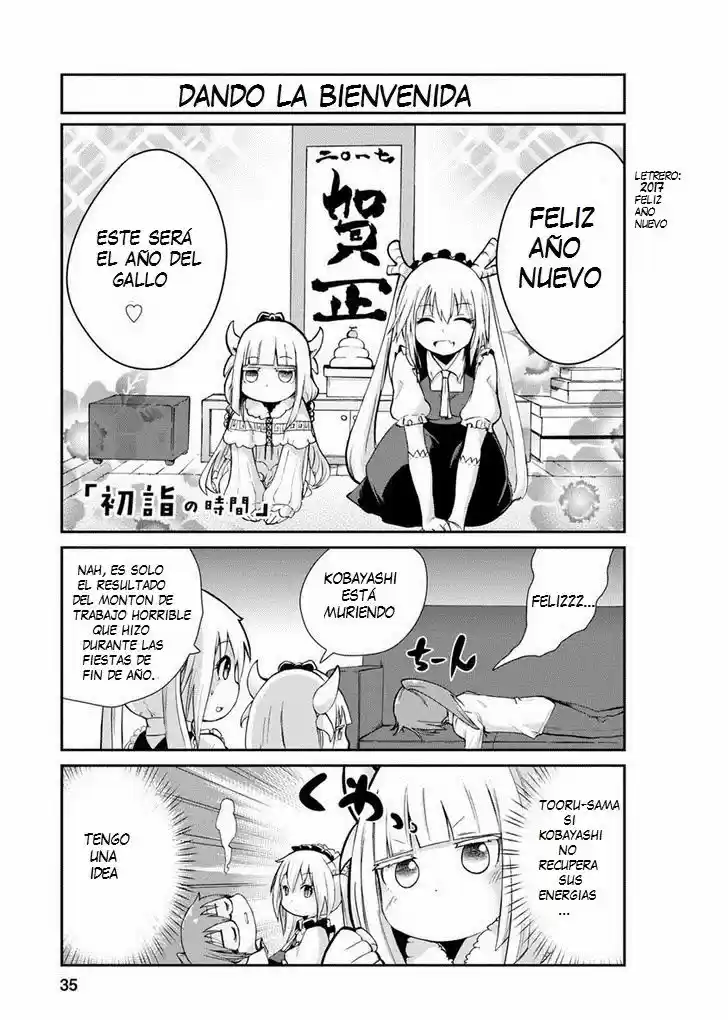 Kobayashi-san Chi No Maid Dragon: Kanna No Nichijou - Capítulo 3 - Página 1 - LectorTMOo