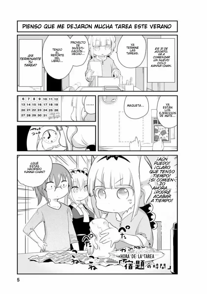 Kobayashi-san Chi No Maid Dragon: Kanna No Nichijou - Capítulo 31 - Página 5 - LectorTMOo