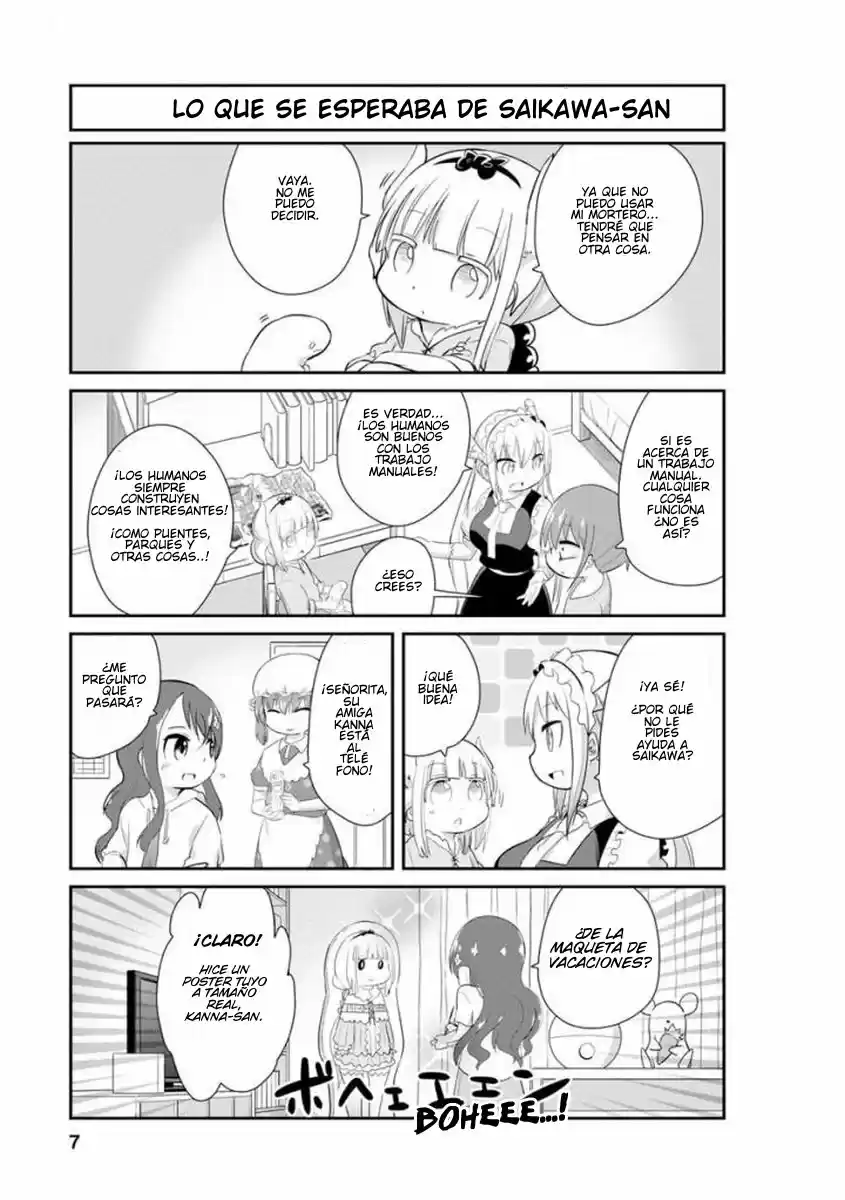 Kobayashi-san Chi No Maid Dragon: Kanna No Nichijou - Capítulo 31 - Página 7 - LectorTMOo