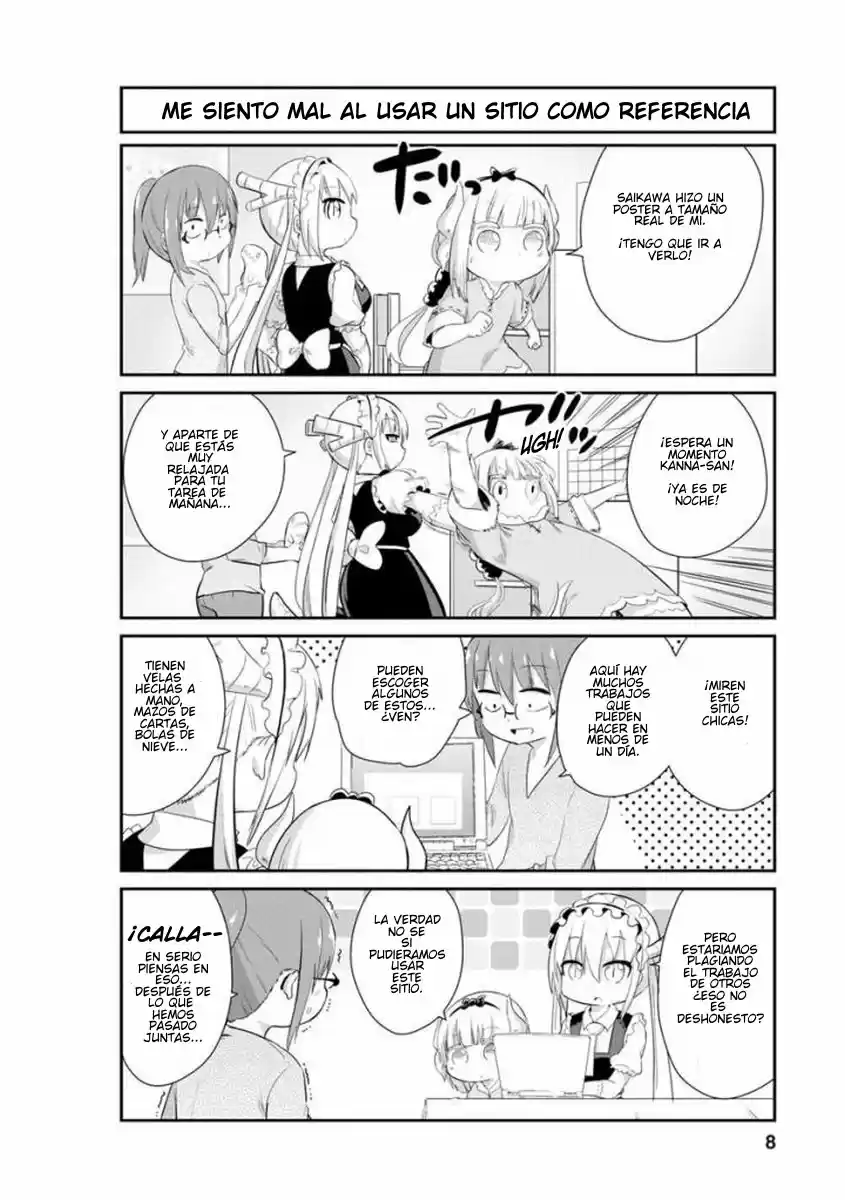 Kobayashi-san Chi No Maid Dragon: Kanna No Nichijou - Capítulo 31 - Página 8 - LectorTMOo