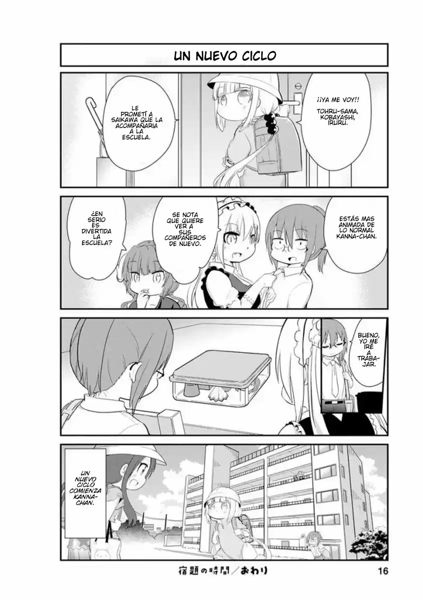 Kobayashi-san Chi No Maid Dragon: Kanna No Nichijou - Capítulo 31 - Página 16 - LectorTMOo