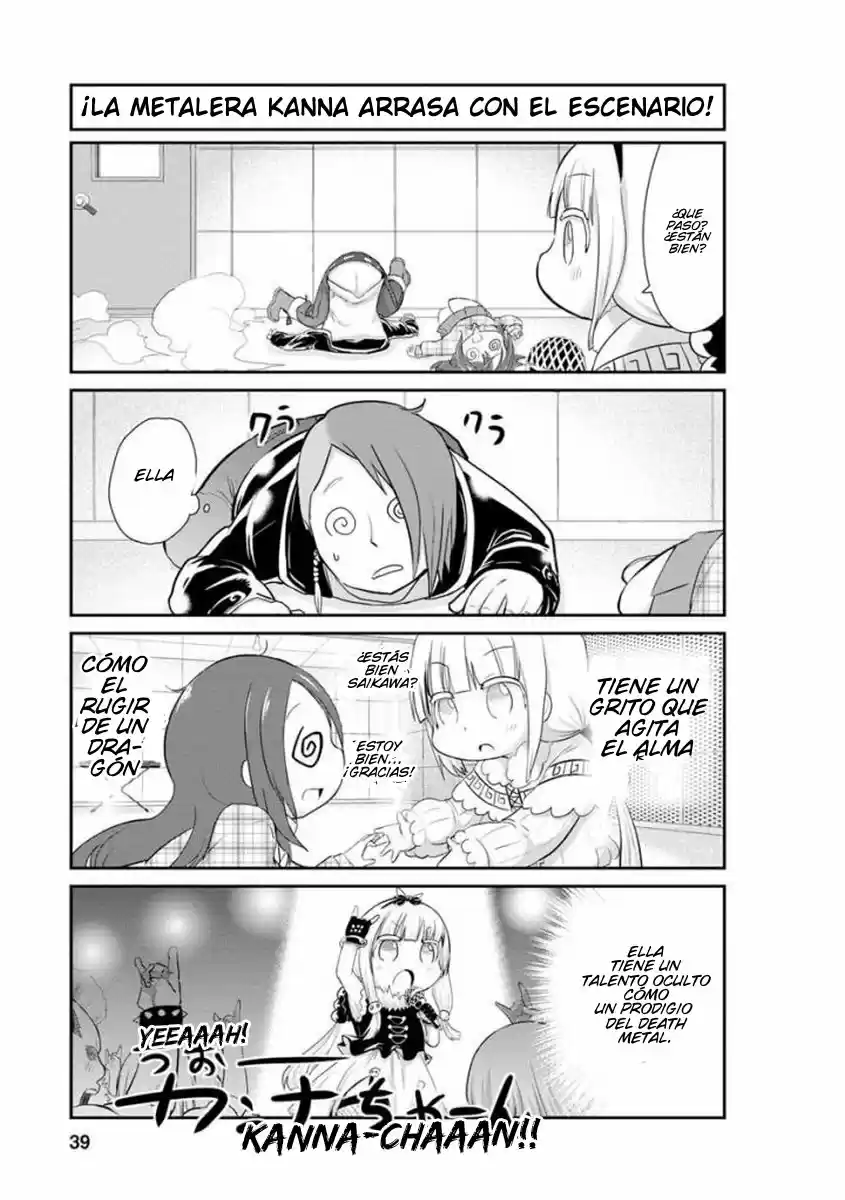 Kobayashi-san Chi No Maid Dragon: Kanna No Nichijou - Capítulo 33 - Página 9 - LectorTMOo