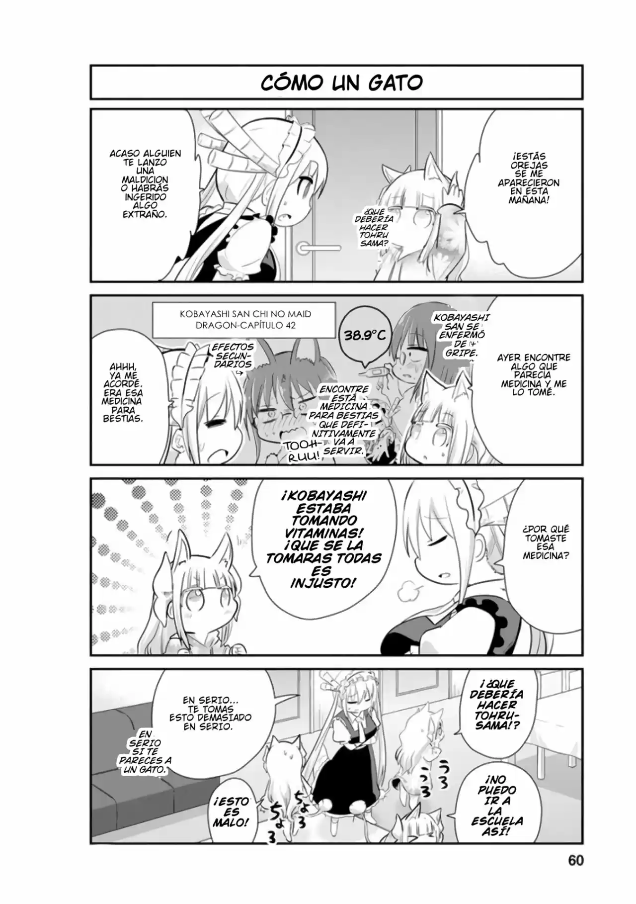 Kobayashi-san Chi No Maid Dragon: Kanna No Nichijou - Capítulo 35 - Página 2 - LectorTMOo