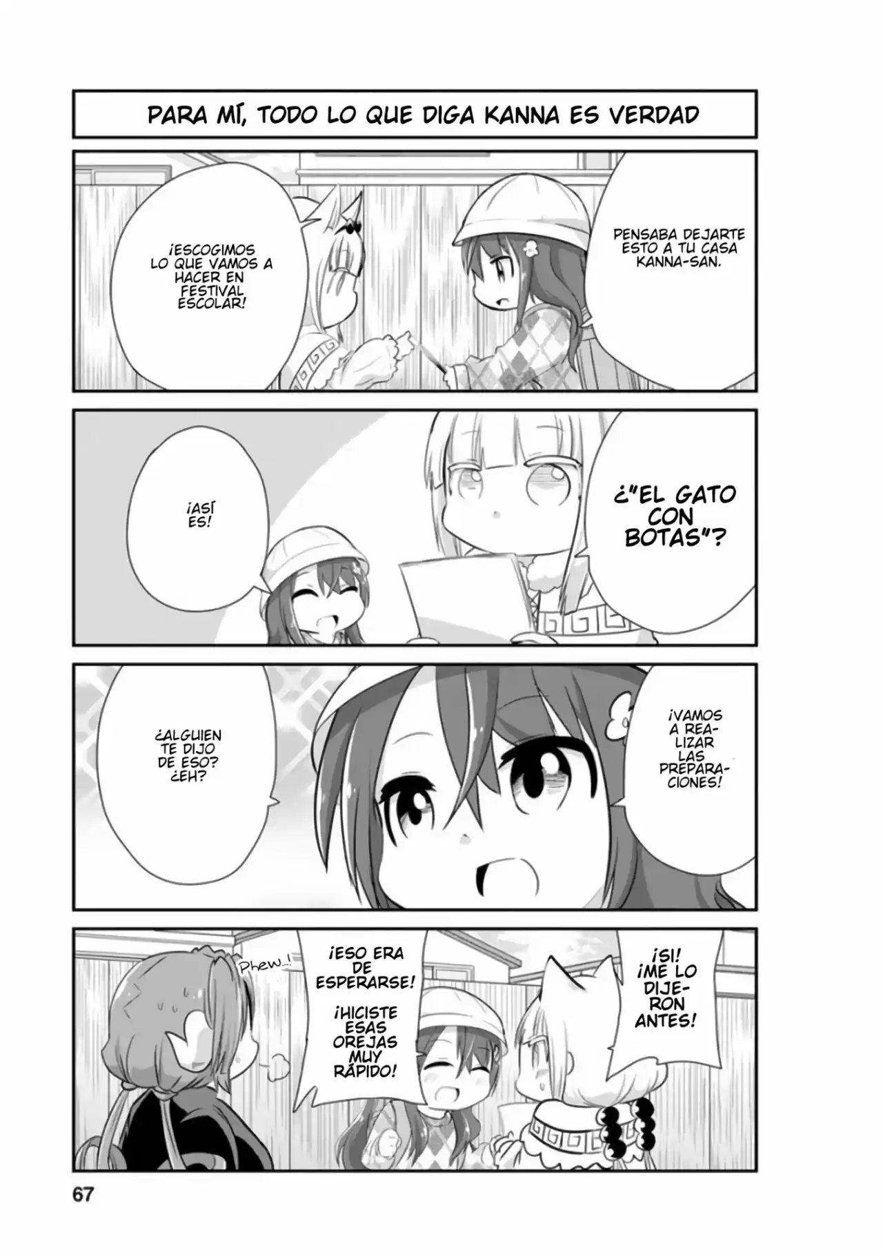 Kobayashi-san Chi No Maid Dragon: Kanna No Nichijou - Capítulo 35 - Página 9 - LectorTMOo