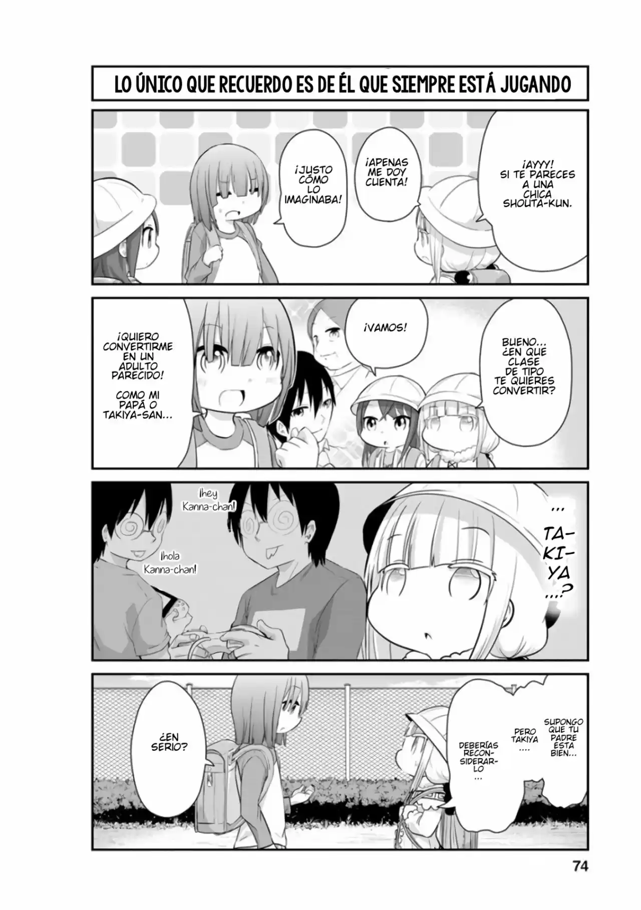 Kobayashi-san Chi No Maid Dragon: Kanna No Nichijou - Capítulo 36 - Página 4 - LectorTMOo