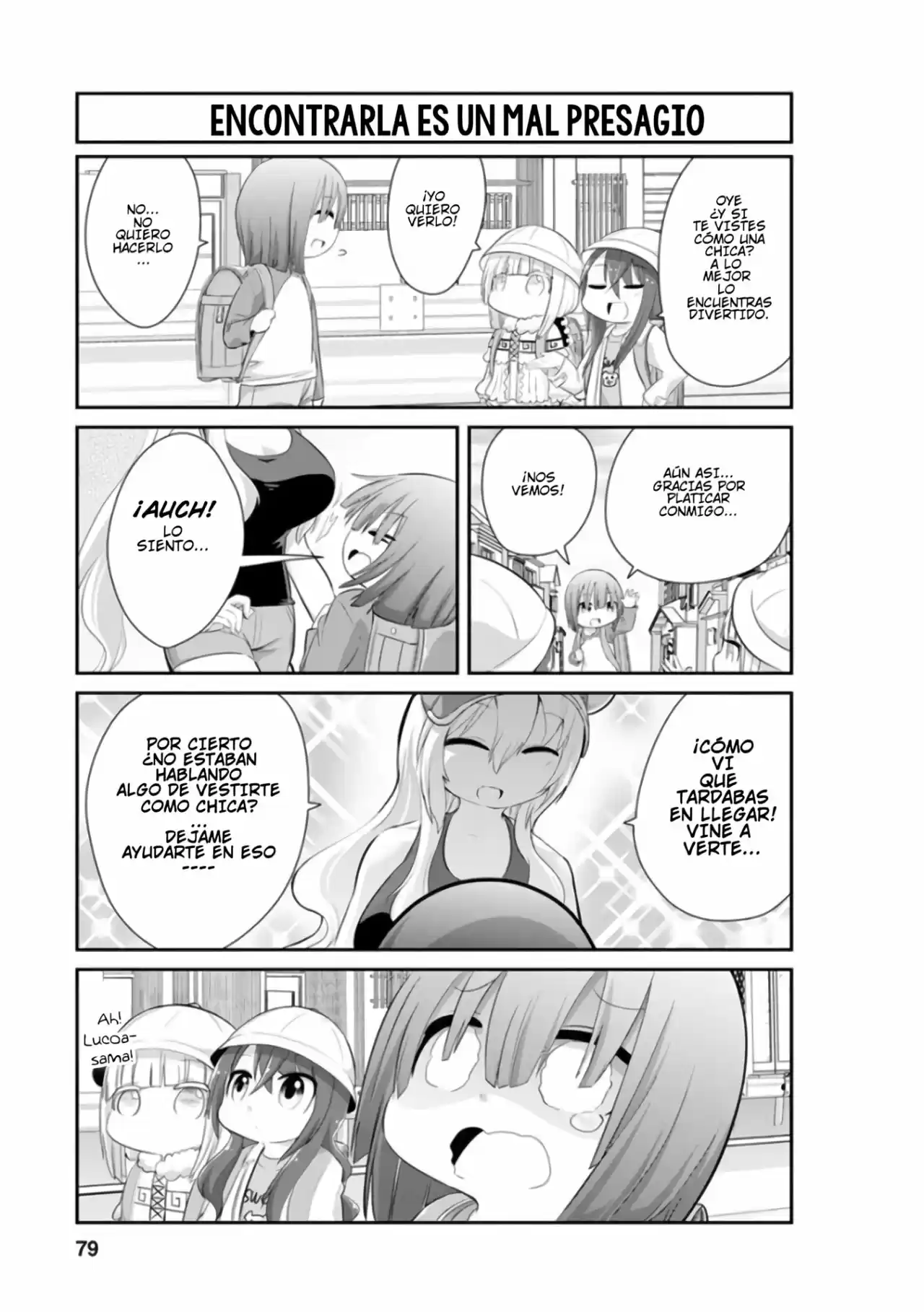 Kobayashi-san Chi No Maid Dragon: Kanna No Nichijou - Capítulo 36 - Página 9 - LectorTMOo