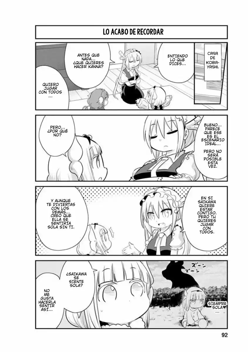 Kobayashi-san Chi No Maid Dragon: Kanna No Nichijou - Capítulo 37 - Página 8 - LectorTMOo