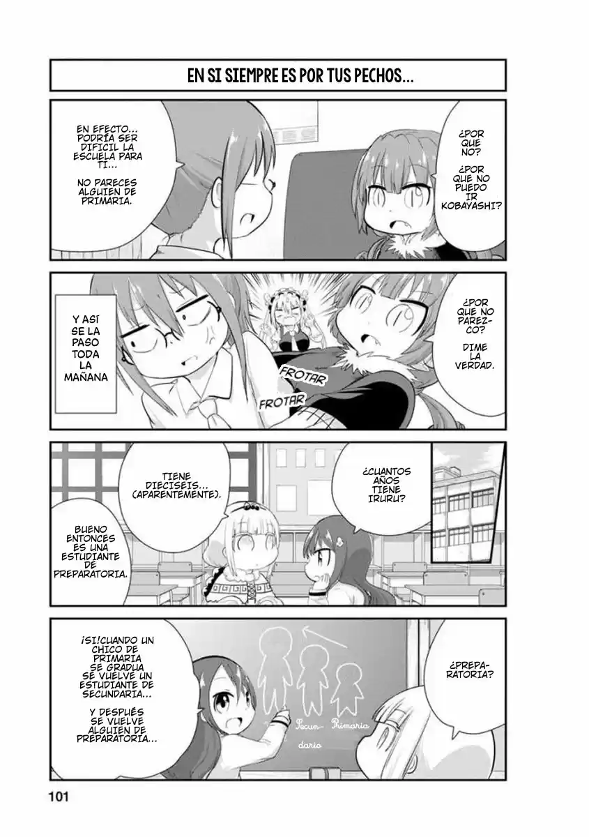 Kobayashi-san Chi No Maid Dragon: Kanna No Nichijou - Capítulo 38 - Página 3 - LectorTMOo