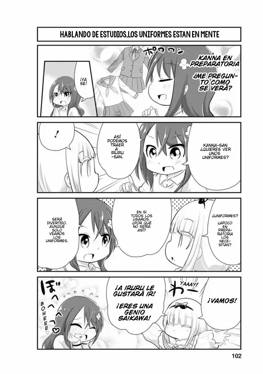 Kobayashi-san Chi No Maid Dragon: Kanna No Nichijou - Capítulo 38 - Página 4 - LectorTMOo