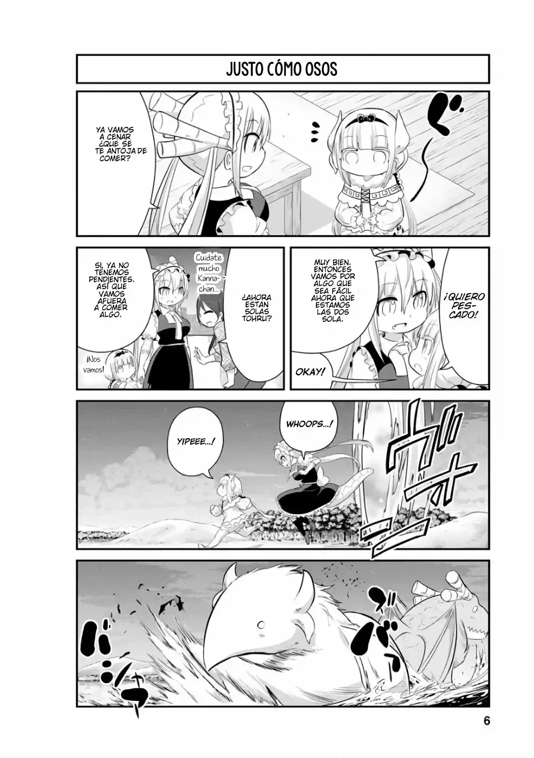 Kobayashi-san Chi No Maid Dragon: Kanna No Nichijou - Capítulo 41 - Página 5 - LectorTMOo