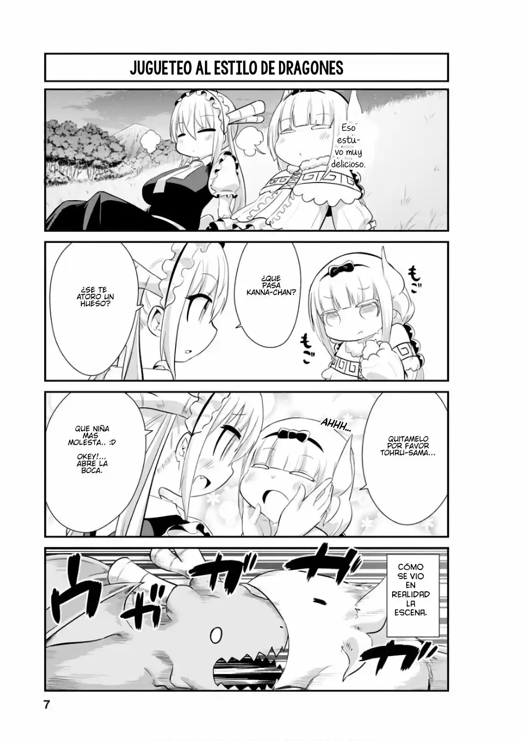Kobayashi-san Chi No Maid Dragon: Kanna No Nichijou - Capítulo 41 - Página 6 - LectorTMOo