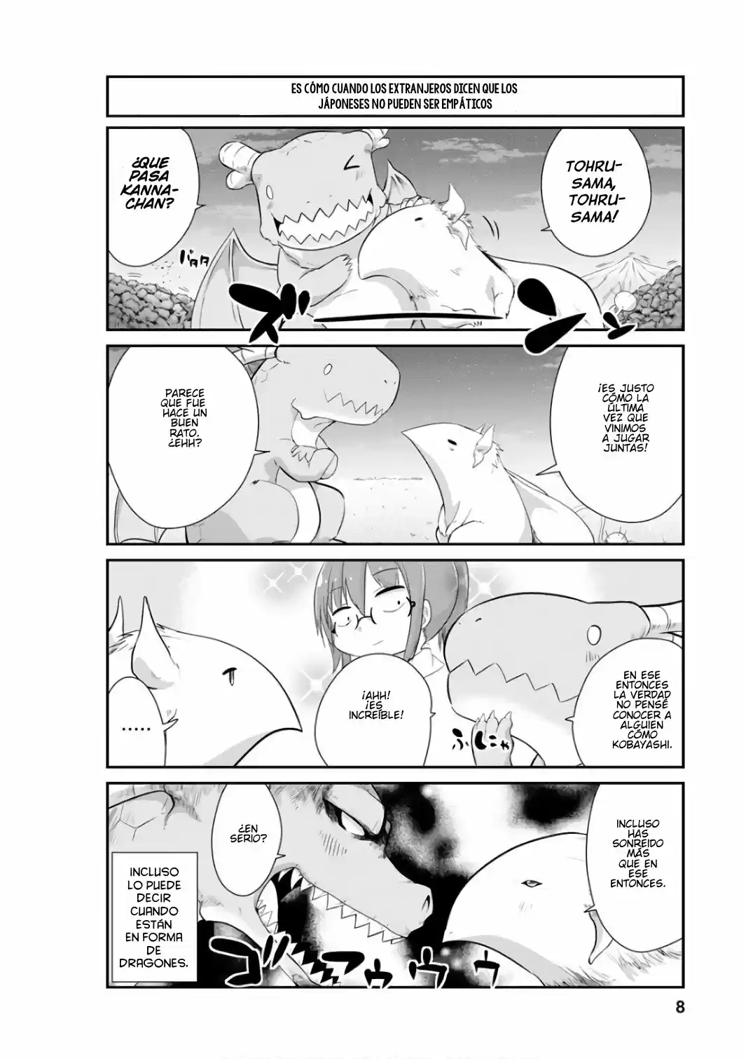 Kobayashi-san Chi No Maid Dragon: Kanna No Nichijou - Capítulo 41 - Página 7 - LectorTMOo