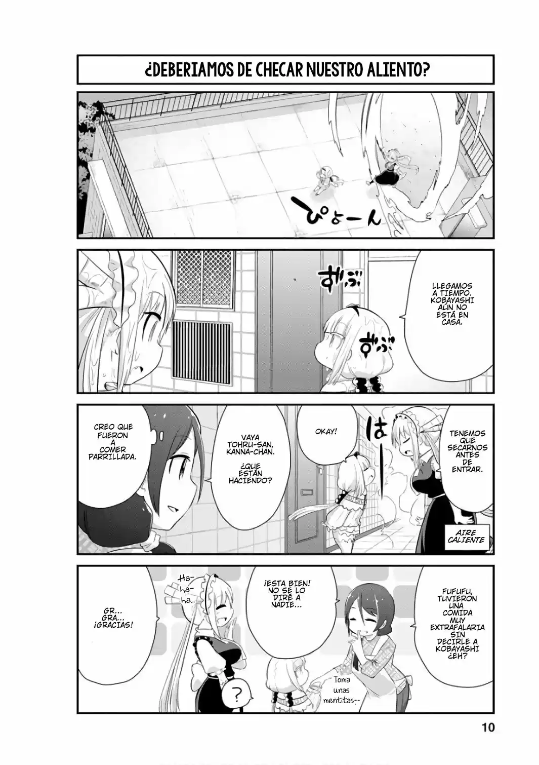 Kobayashi-san Chi No Maid Dragon: Kanna No Nichijou - Capítulo 41 - Página 9 - LectorTMOo