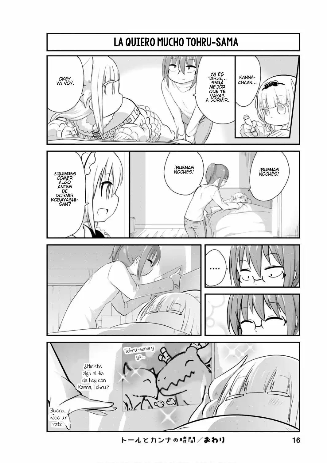 Kobayashi-san Chi No Maid Dragon: Kanna No Nichijou - Capítulo 41 - Página 15 - LectorTMOo