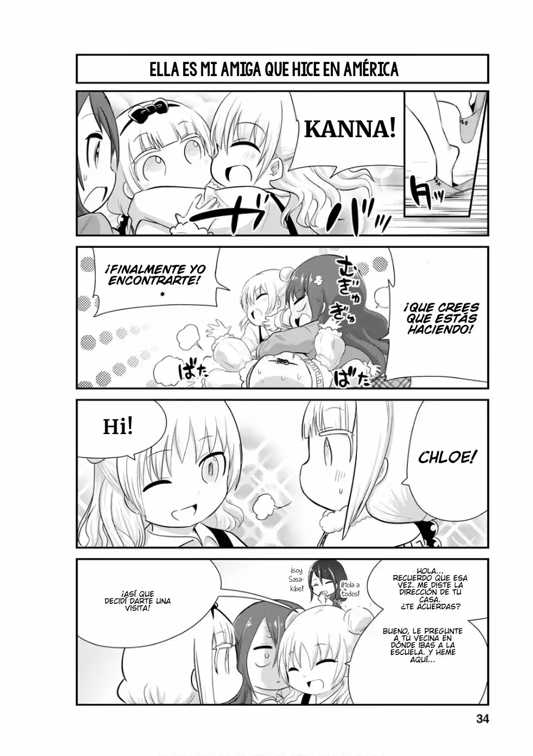 Kobayashi-san Chi No Maid Dragon: Kanna No Nichijou - Capítulo 43 - Página 4 - LectorTMOo