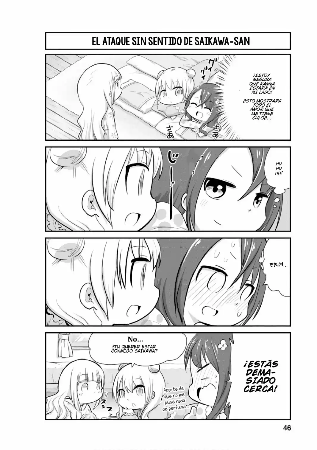 Kobayashi-san Chi No Maid Dragon: Kanna No Nichijou - Capítulo 44 - Página 4 - LectorTMOo