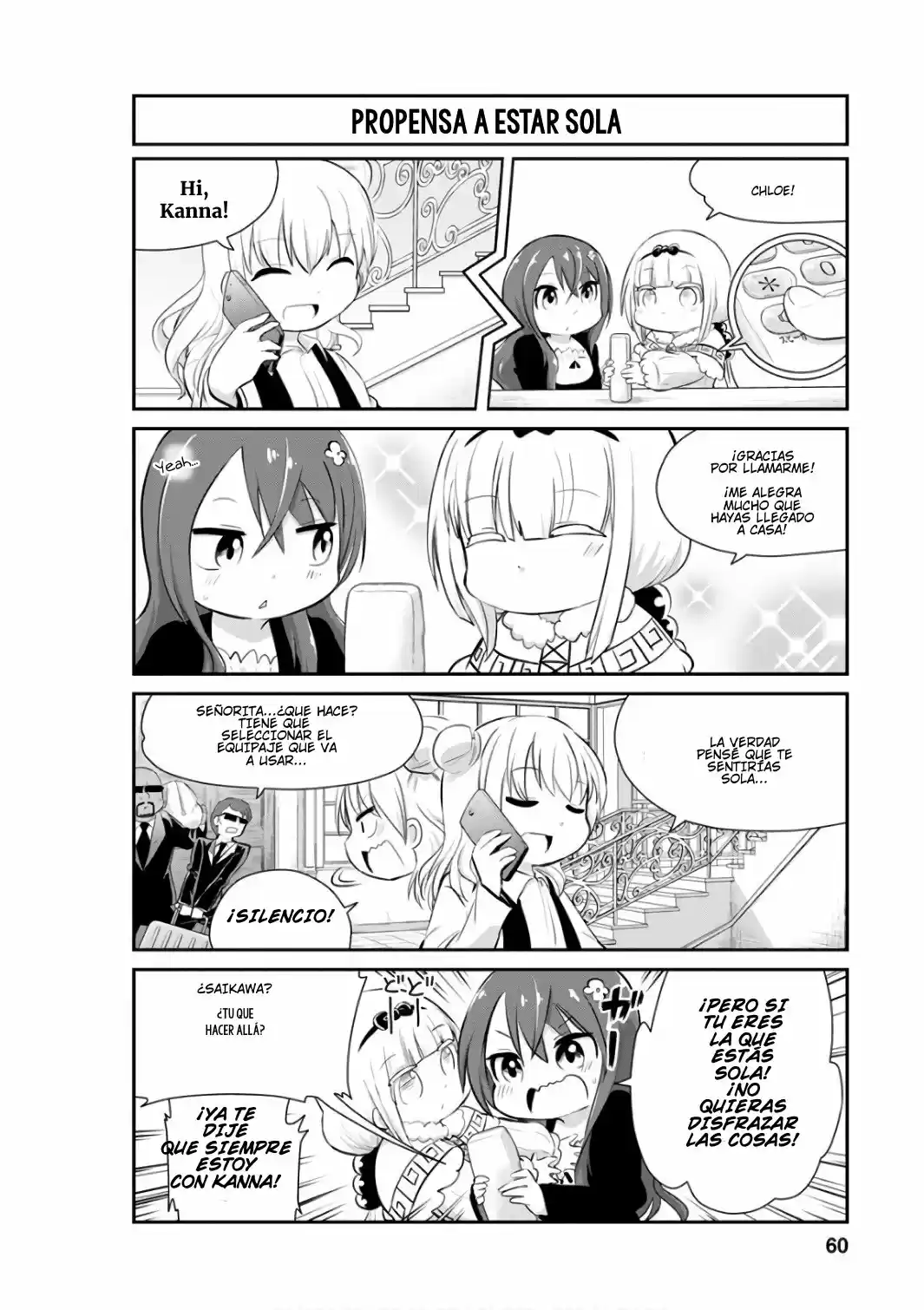 Kobayashi-san Chi No Maid Dragon: Kanna No Nichijou - Capítulo 45 - Página 4 - LectorTMOo