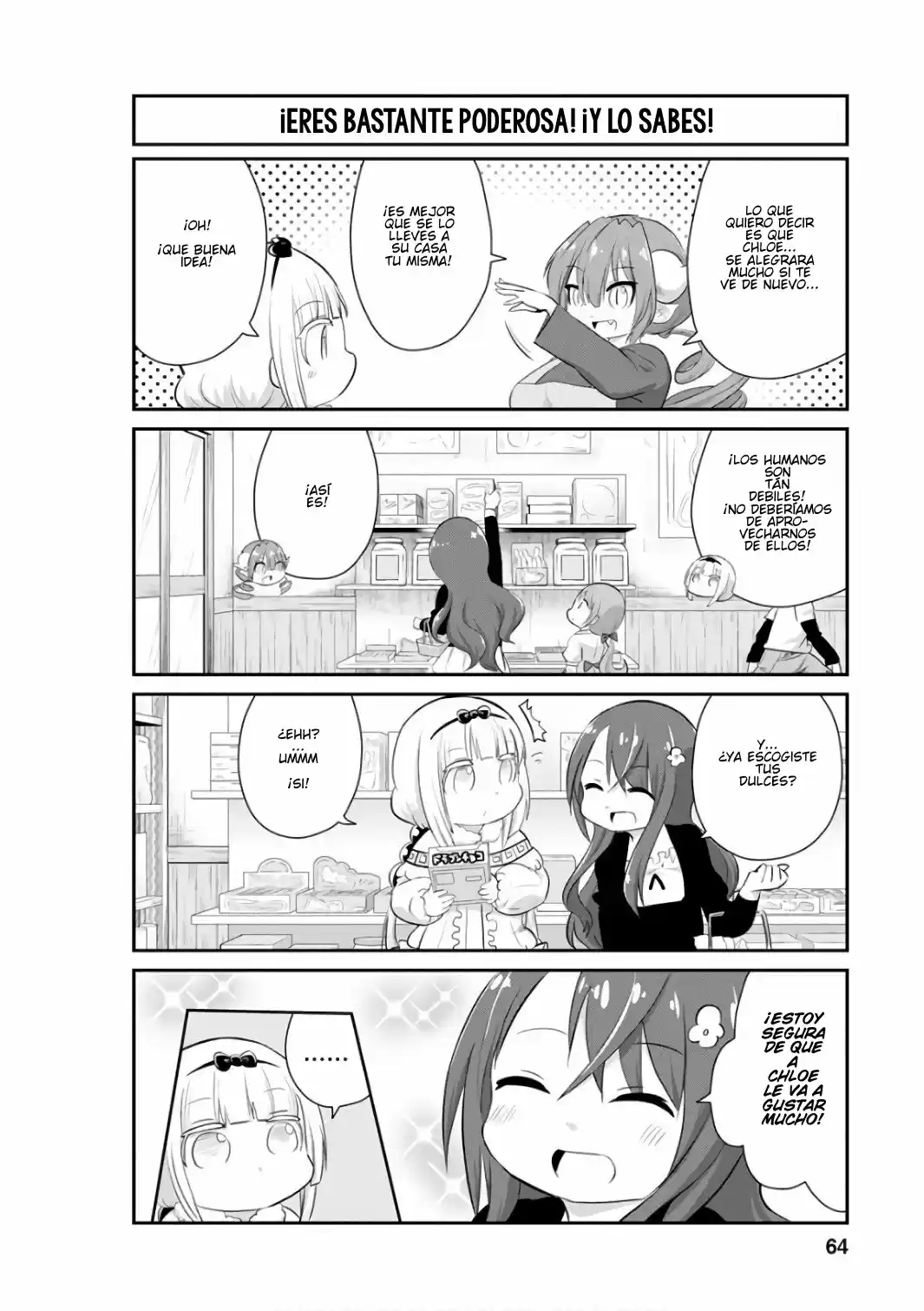 Kobayashi-san Chi No Maid Dragon: Kanna No Nichijou - Capítulo 45 - Página 8 - LectorTMOo
