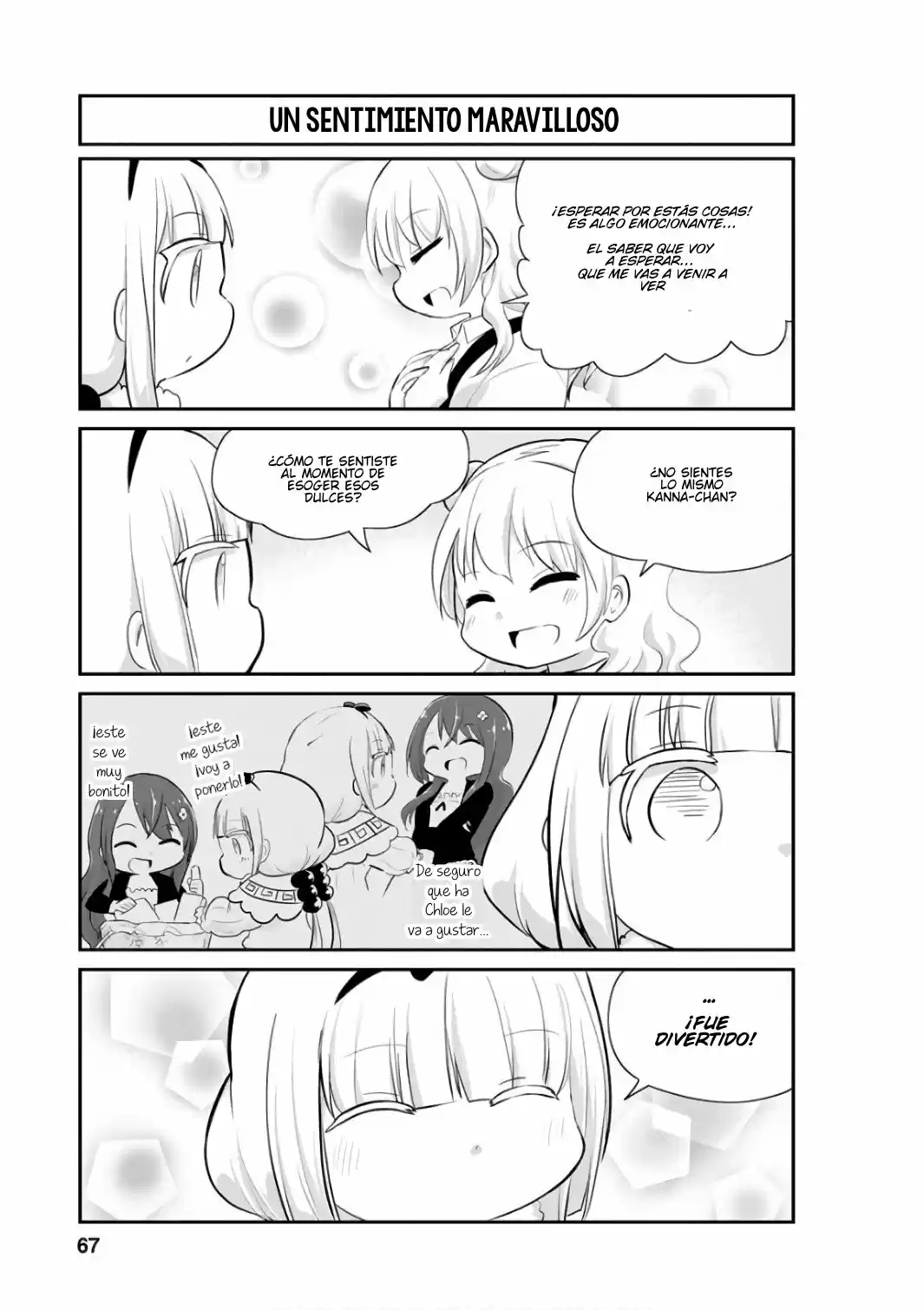 Kobayashi-san Chi No Maid Dragon: Kanna No Nichijou - Capítulo 45 - Página 11 - LectorTMOo