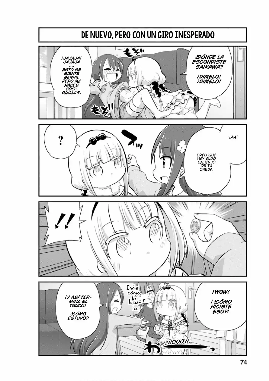 Kobayashi-san Chi No Maid Dragon: Kanna No Nichijou - Capítulo 46 - Página 4 - LectorTMOo