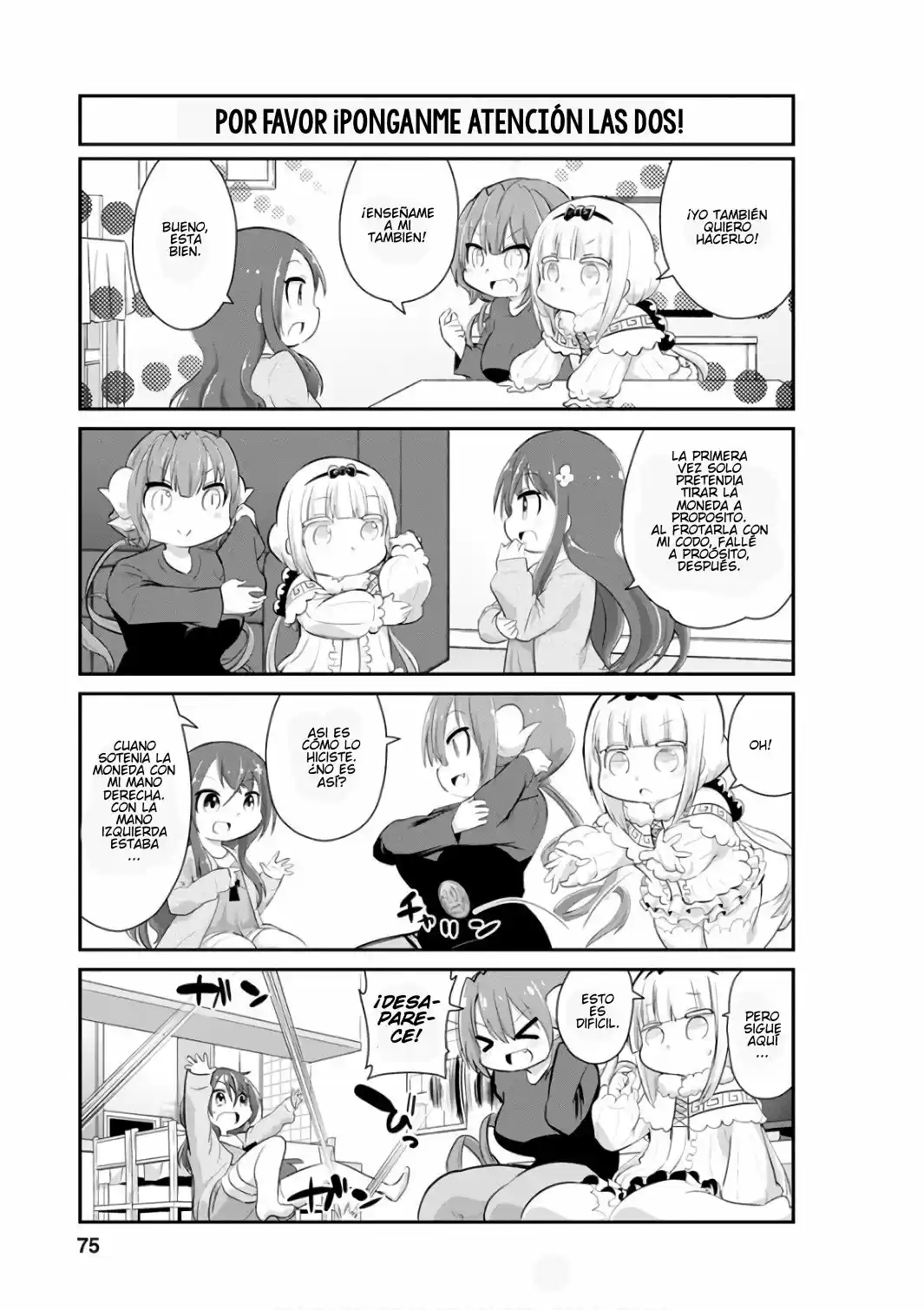 Kobayashi-san Chi No Maid Dragon: Kanna No Nichijou - Capítulo 46 - Página 5 - LectorTMOo