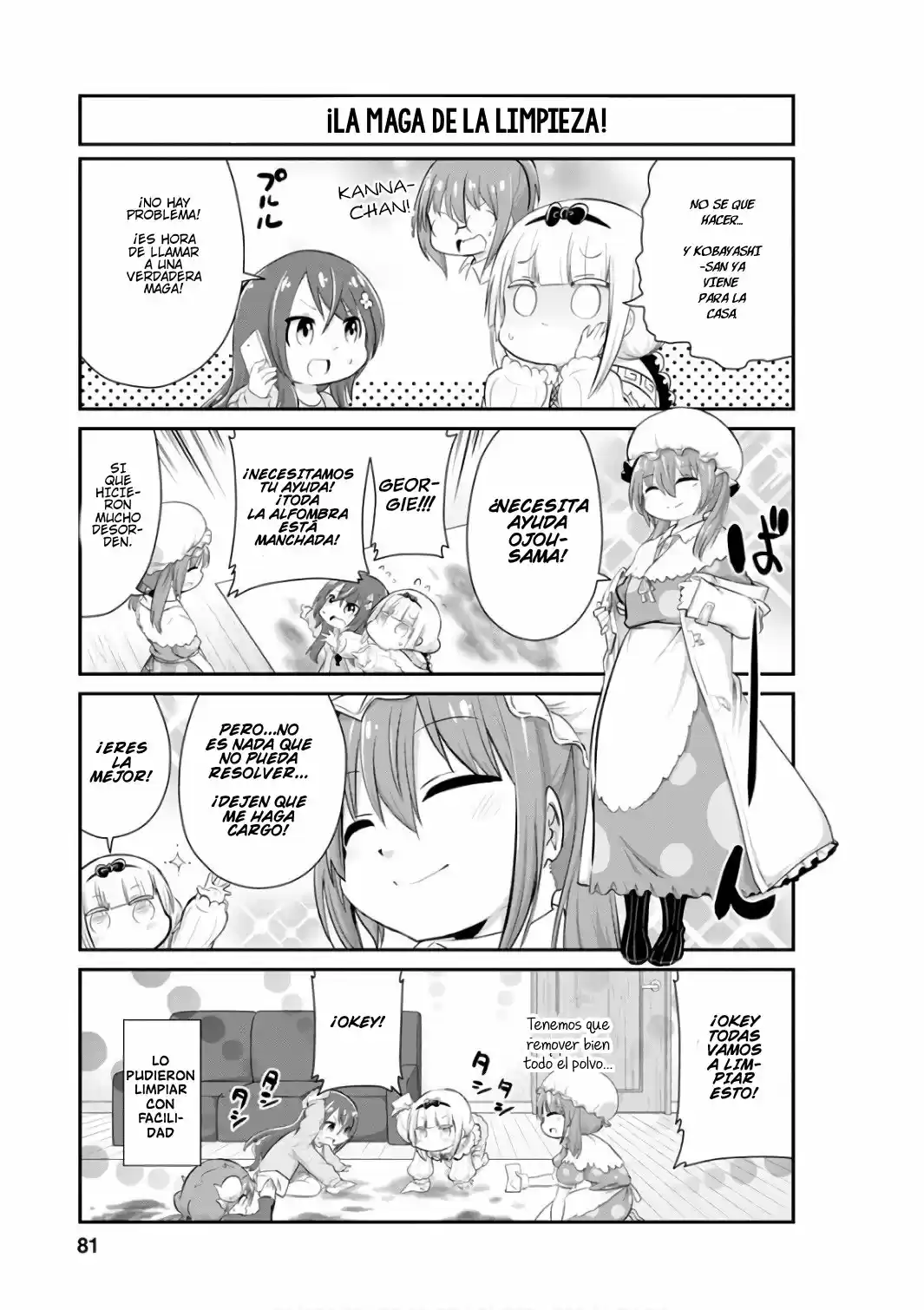 Kobayashi-san Chi No Maid Dragon: Kanna No Nichijou - Capítulo 46 - Página 11 - LectorTMOo