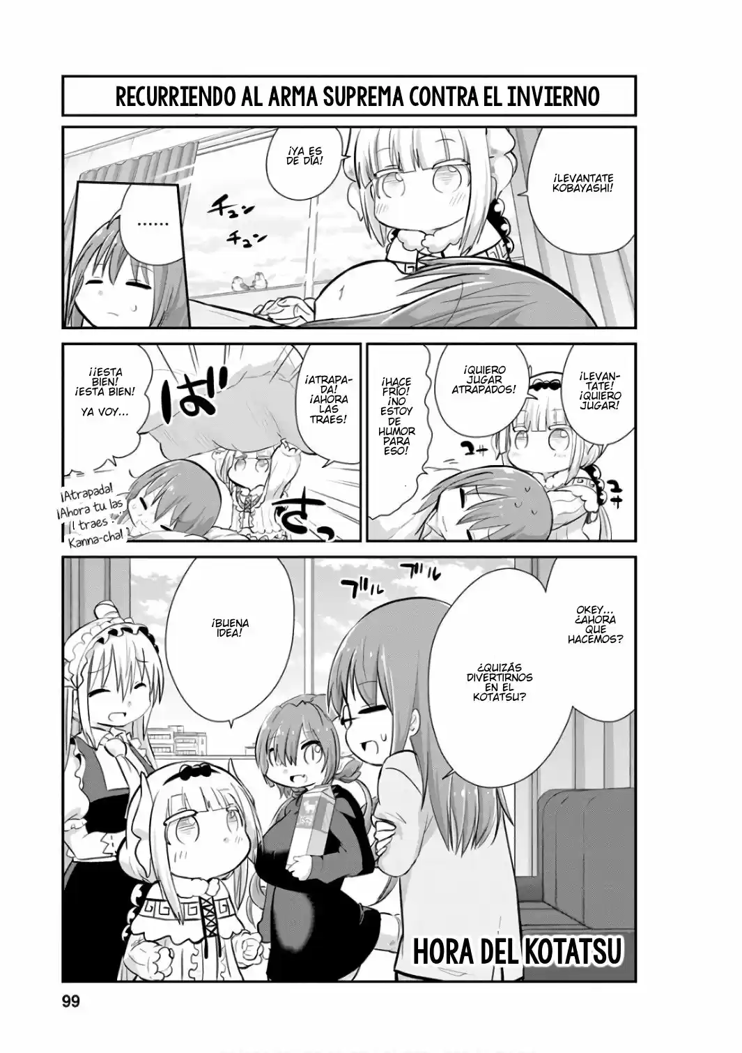 Kobayashi-san Chi No Maid Dragon: Kanna No Nichijou - Capítulo 48 - Página 1 - LectorTMOo