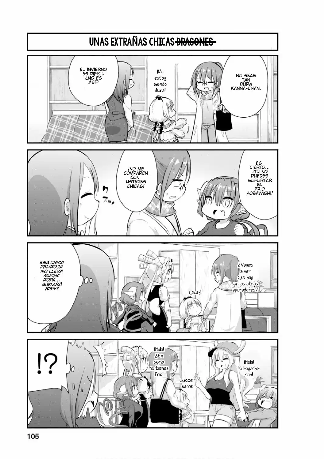 Kobayashi-san Chi No Maid Dragon: Kanna No Nichijou - Capítulo 48 - Página 7 - LectorTMOo