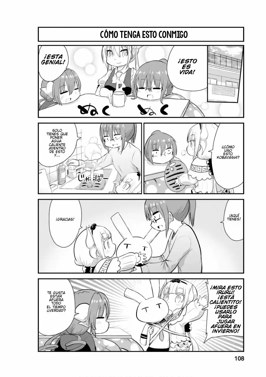 Kobayashi-san Chi No Maid Dragon: Kanna No Nichijou - Capítulo 48 - Página 10 - LectorTMOo