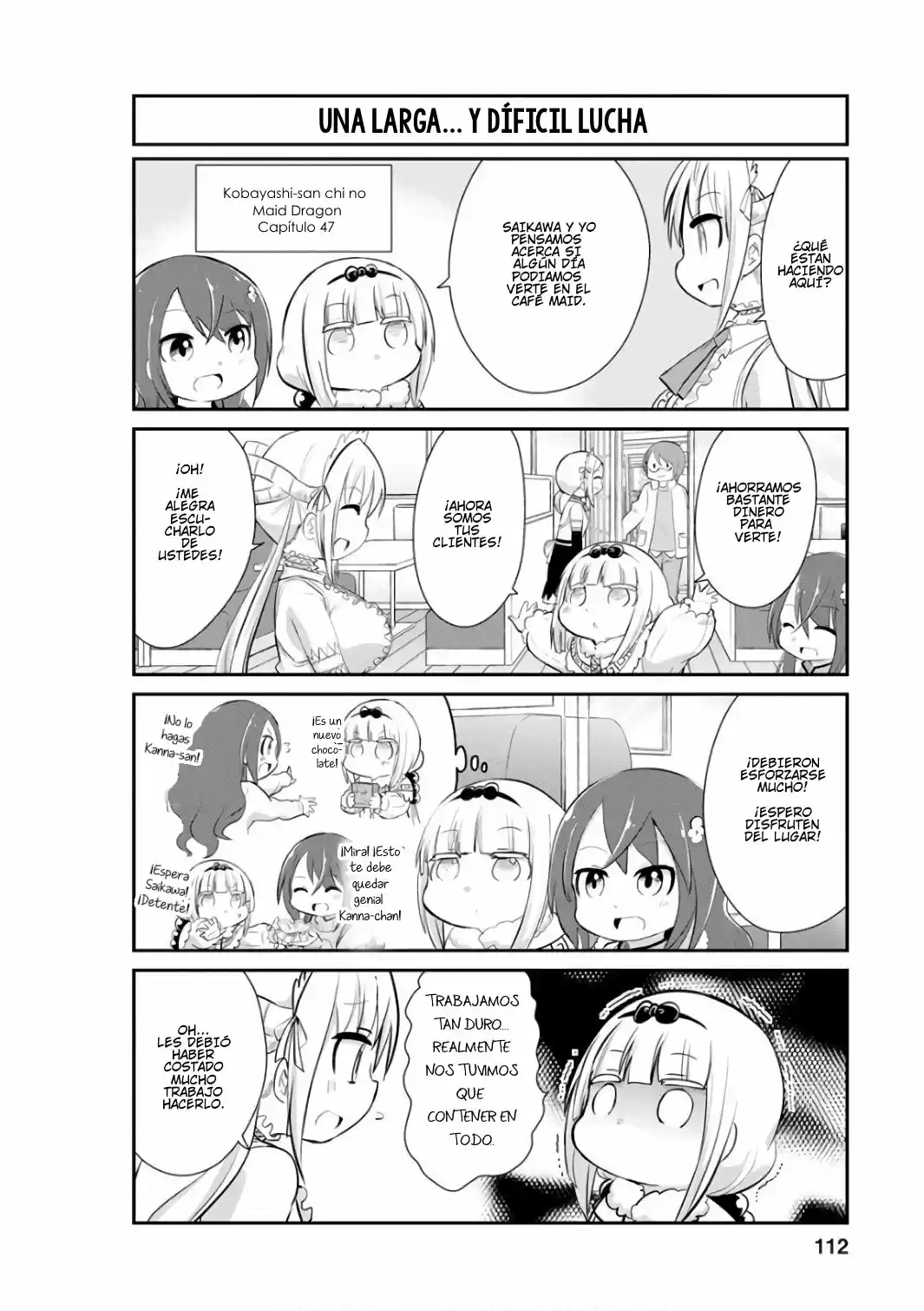 Kobayashi-san Chi No Maid Dragon: Kanna No Nichijou - Capítulo 49 - Página 2 - LectorTMOo
