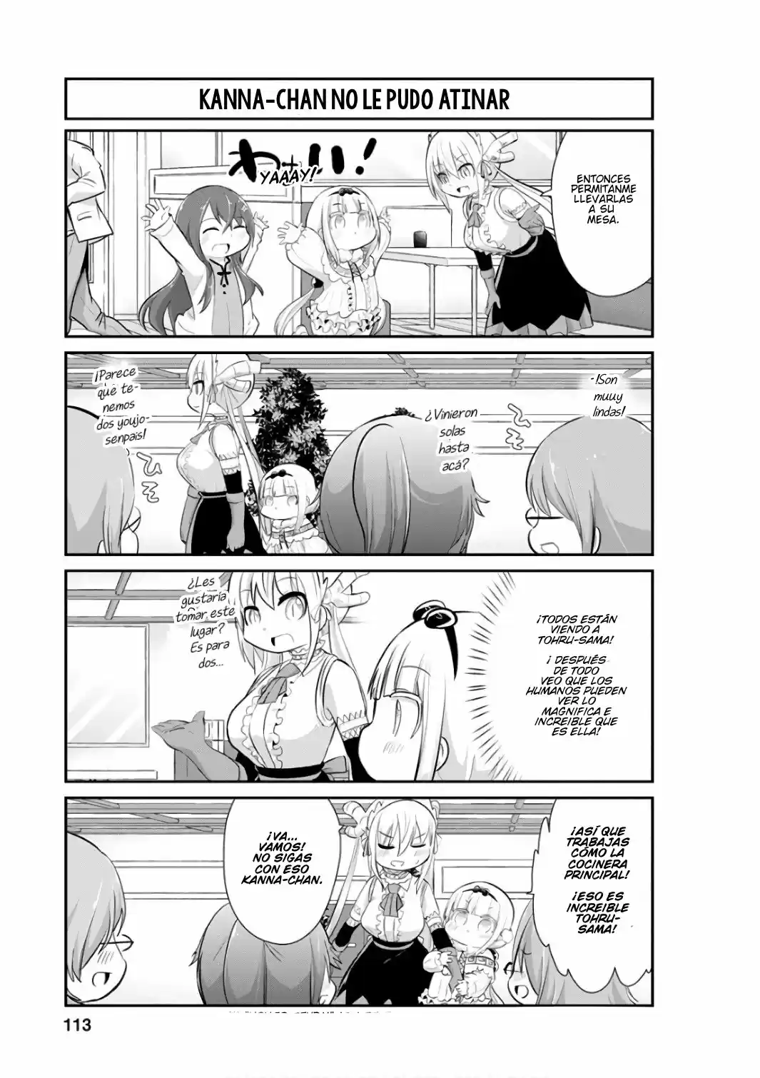 Kobayashi-san Chi No Maid Dragon: Kanna No Nichijou - Capítulo 49 - Página 3 - LectorTMOo